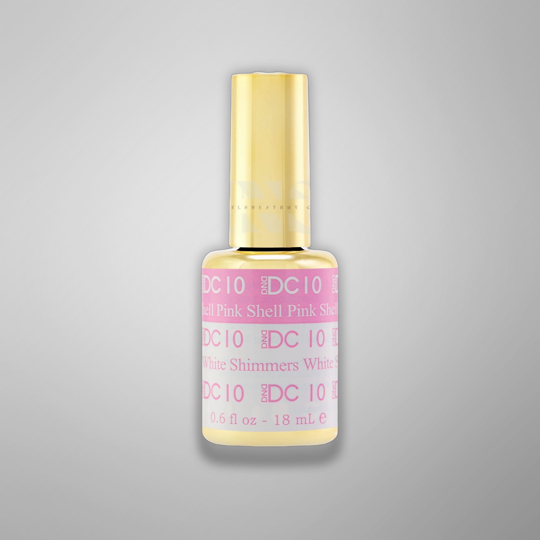 DND DC Gel - Mood Change - 10 Shell Pink To White Shimmers