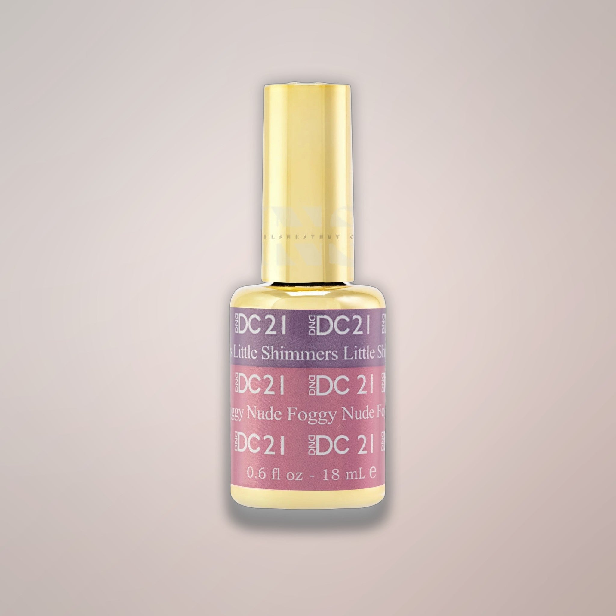 DND DC Gel - Mood Change - 21 Little Shimmers To Foggy Nude