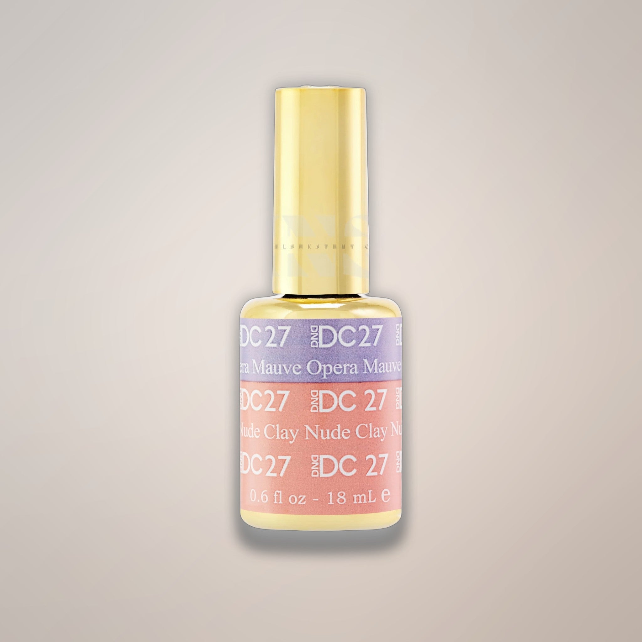 DND DC Gel - Mood Change - 27 Opera Mauve To Clay Nude