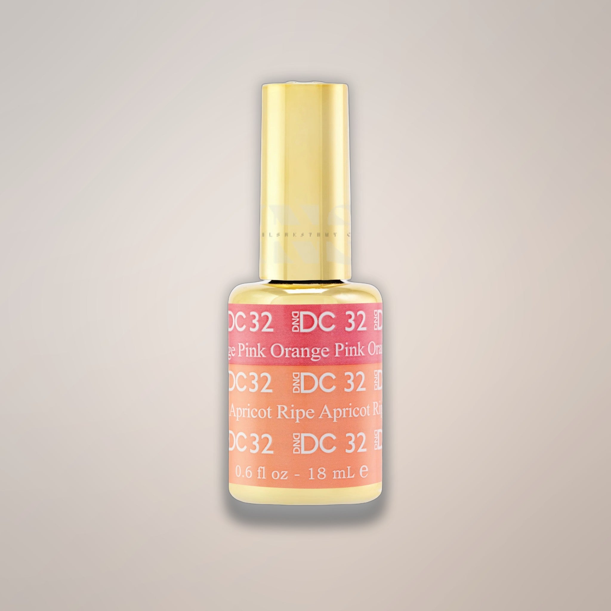 DND DC Gel - Mood Change - 32 Orange Pink To Ripe Apricot