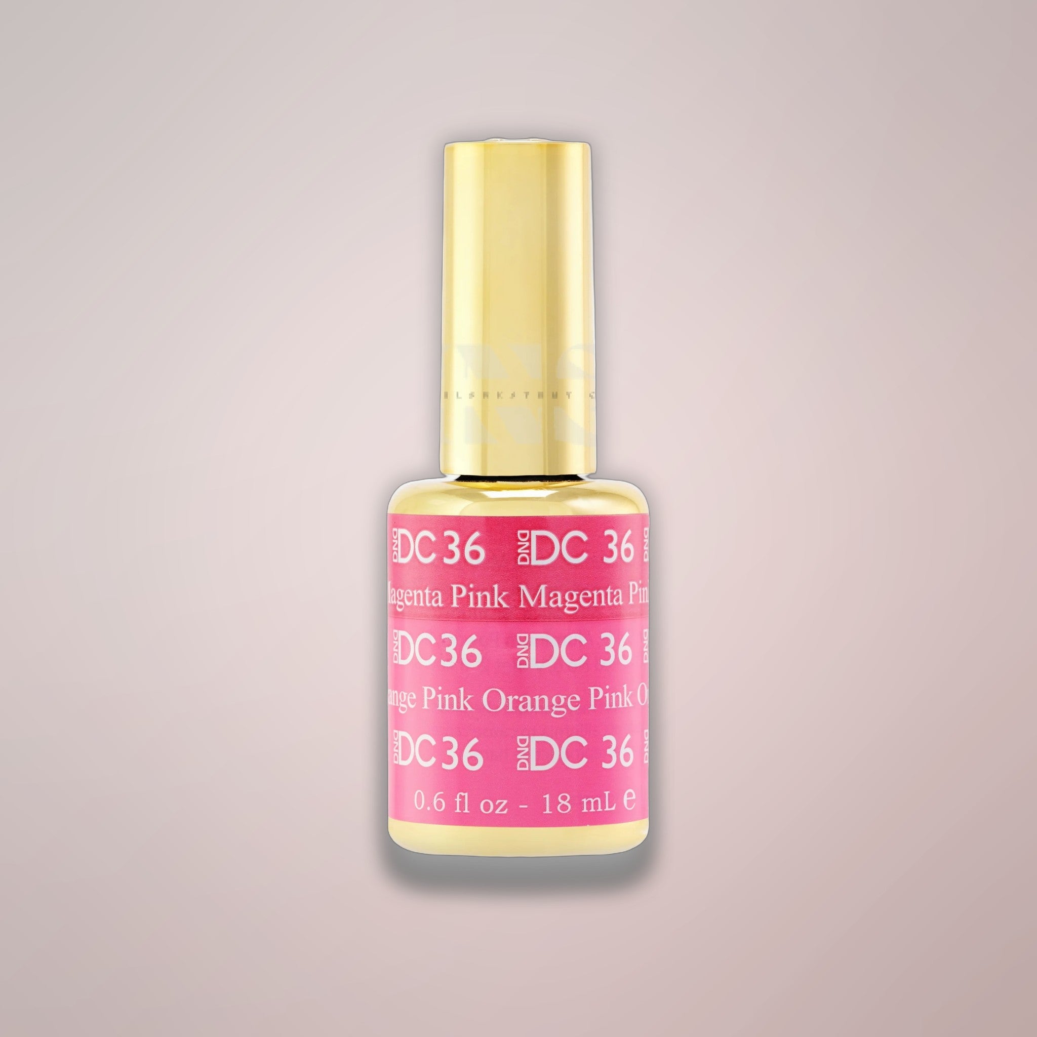 DND DC Gel - Mood Change - 36 Magenta Pink To Orange Pink