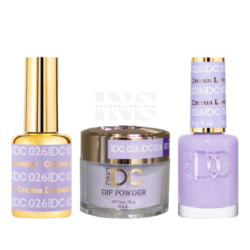 DND DC Trio 026 Crocus Lavender