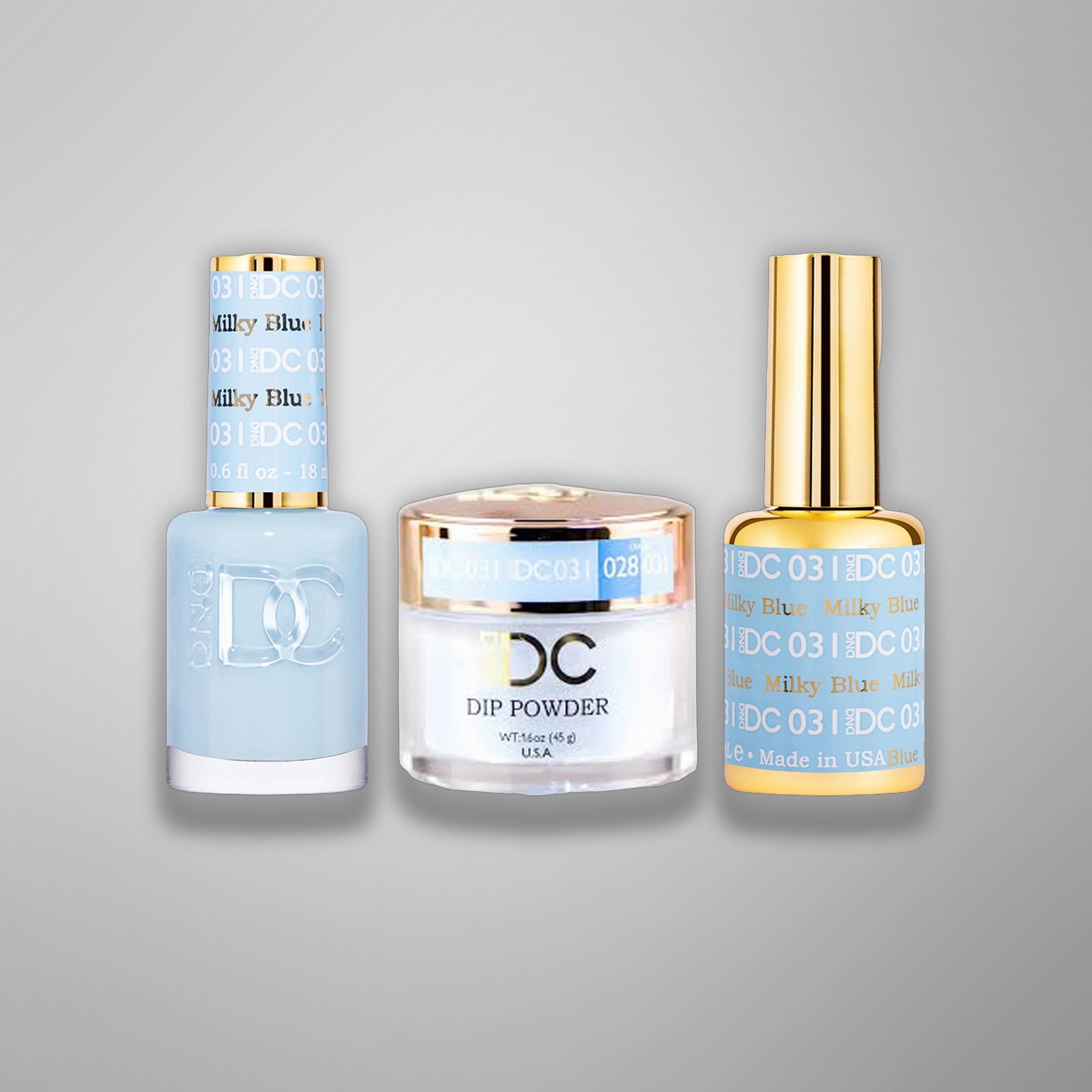 DND DC Trio 031 Milky Blue