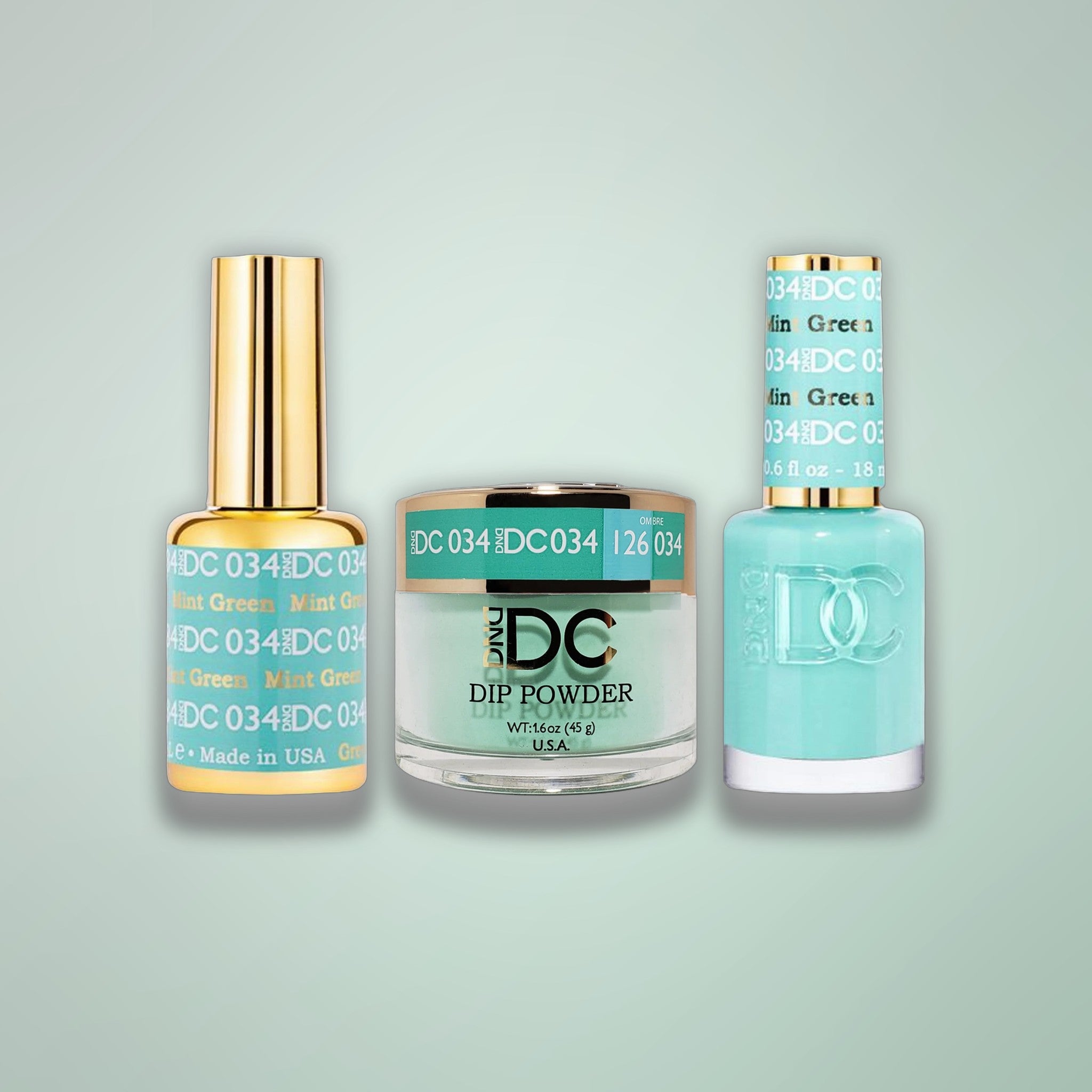 DND DC Trio 034 Mint Green