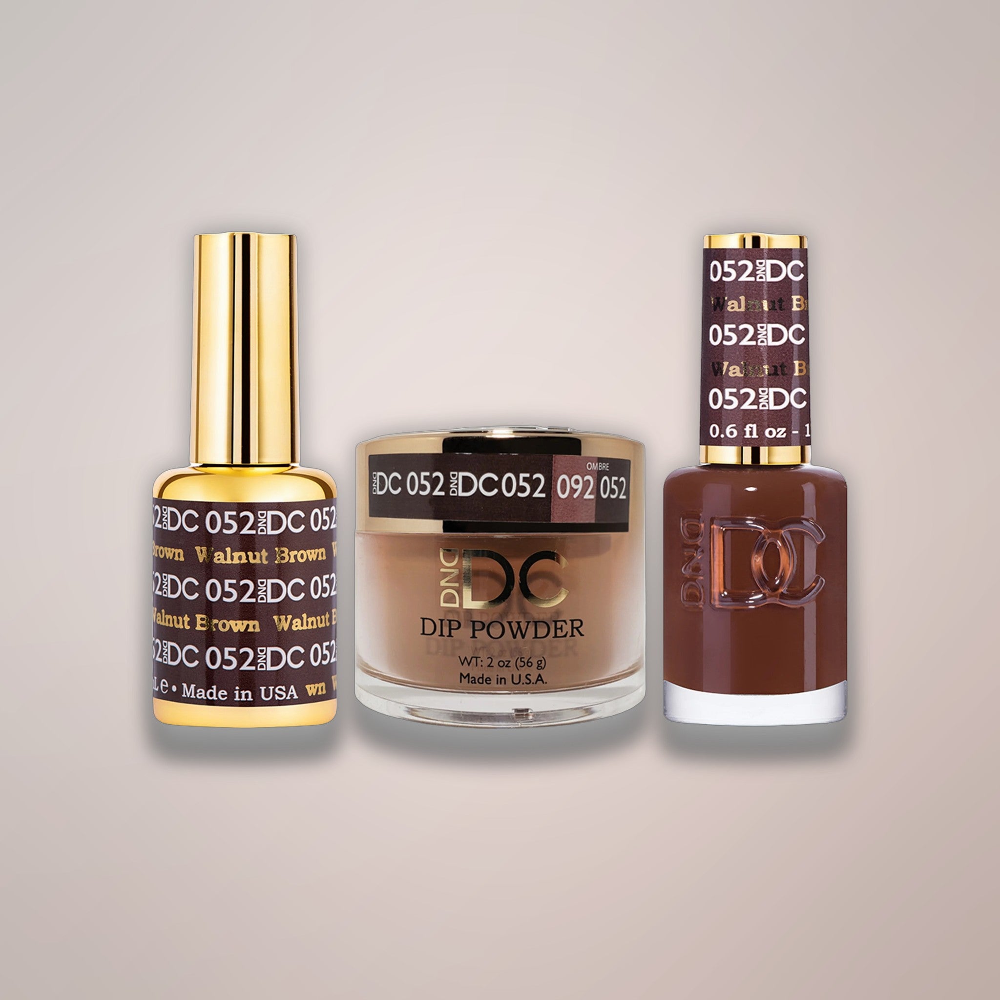 DND DC Trio 052 Walnut Brown