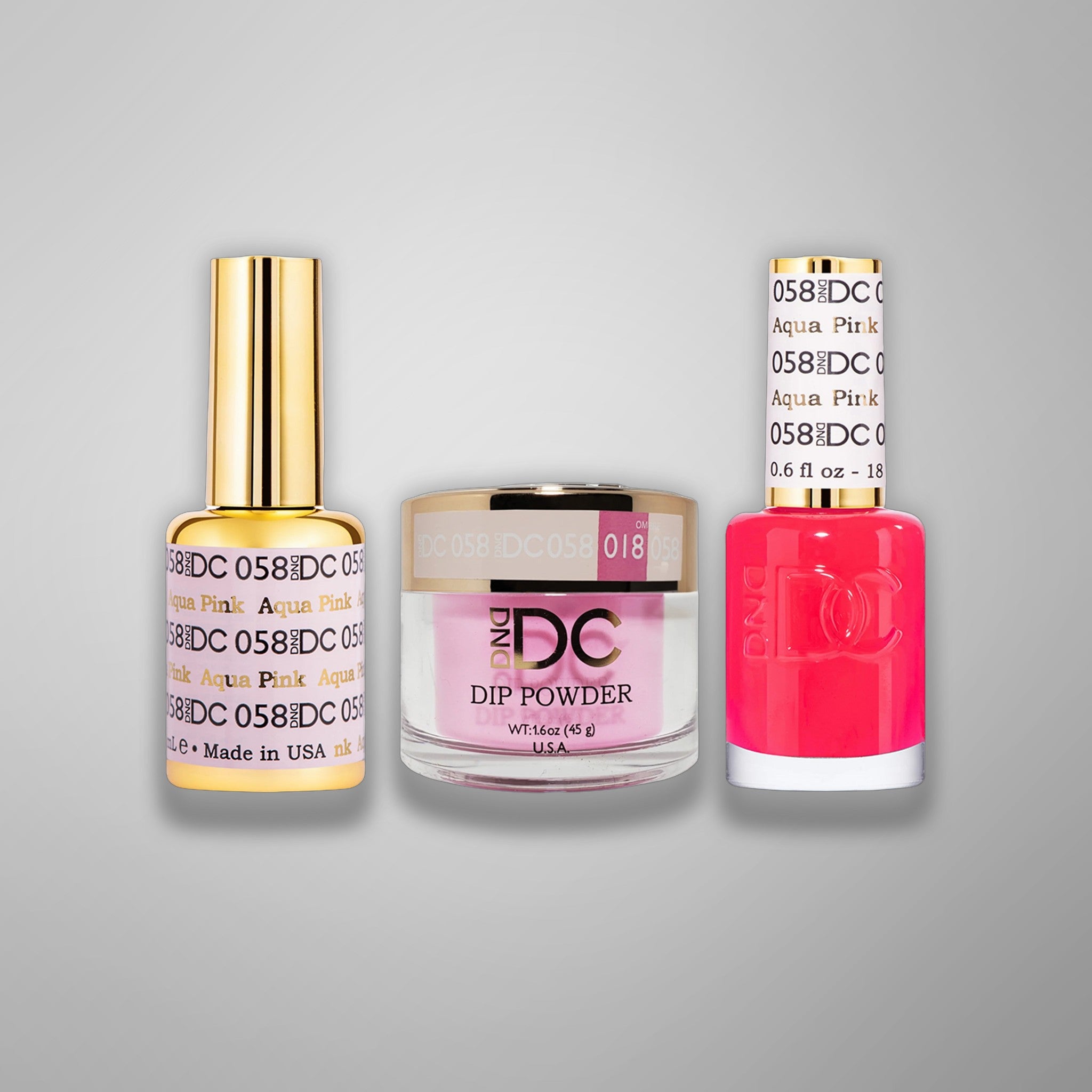 DND DC Trio 058 Aqua Pink