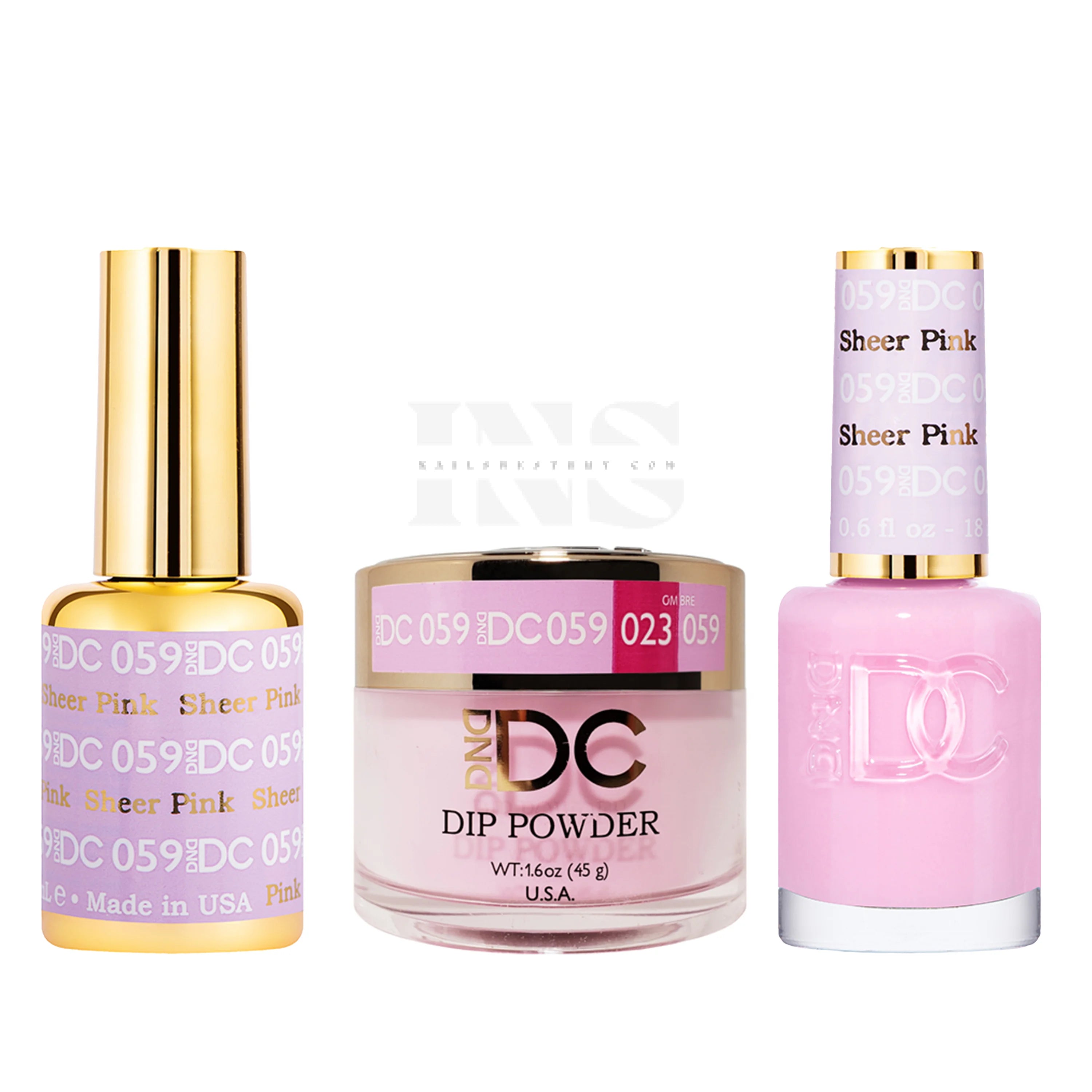 DND DC Trio 059 Sheer Pink - Trio