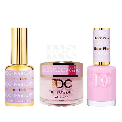 DND DC Trio 059 Sheer Pink