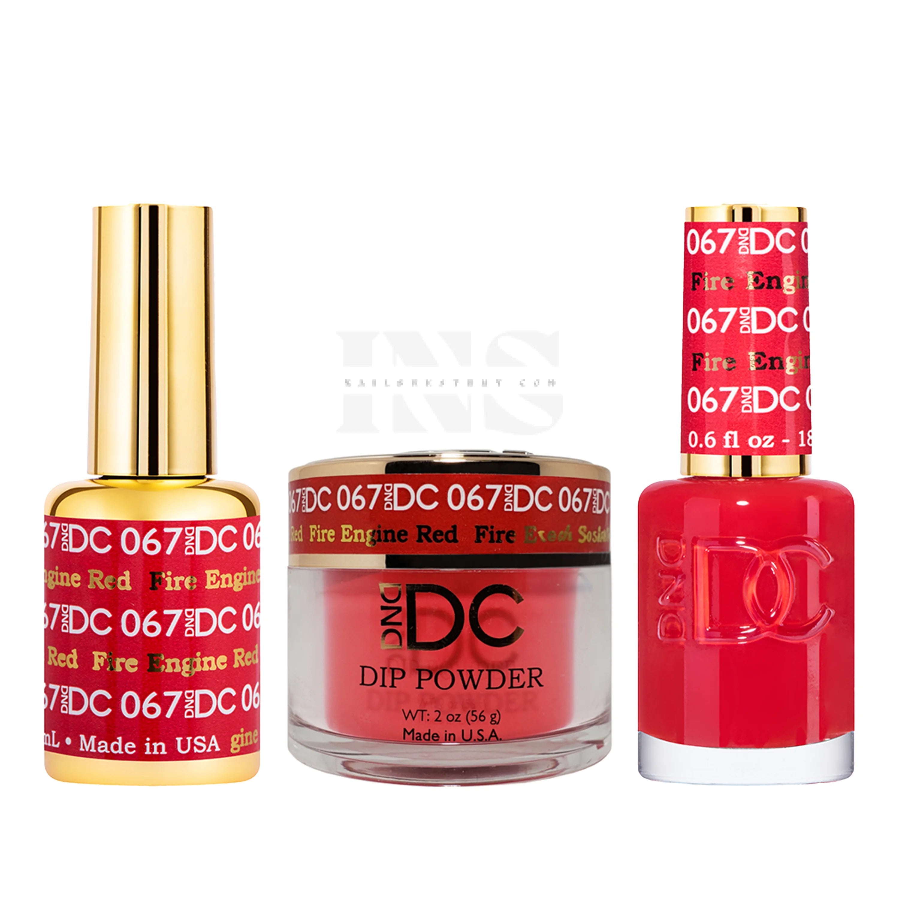 DND DC Trio 067 Fire Engine Red - Trio