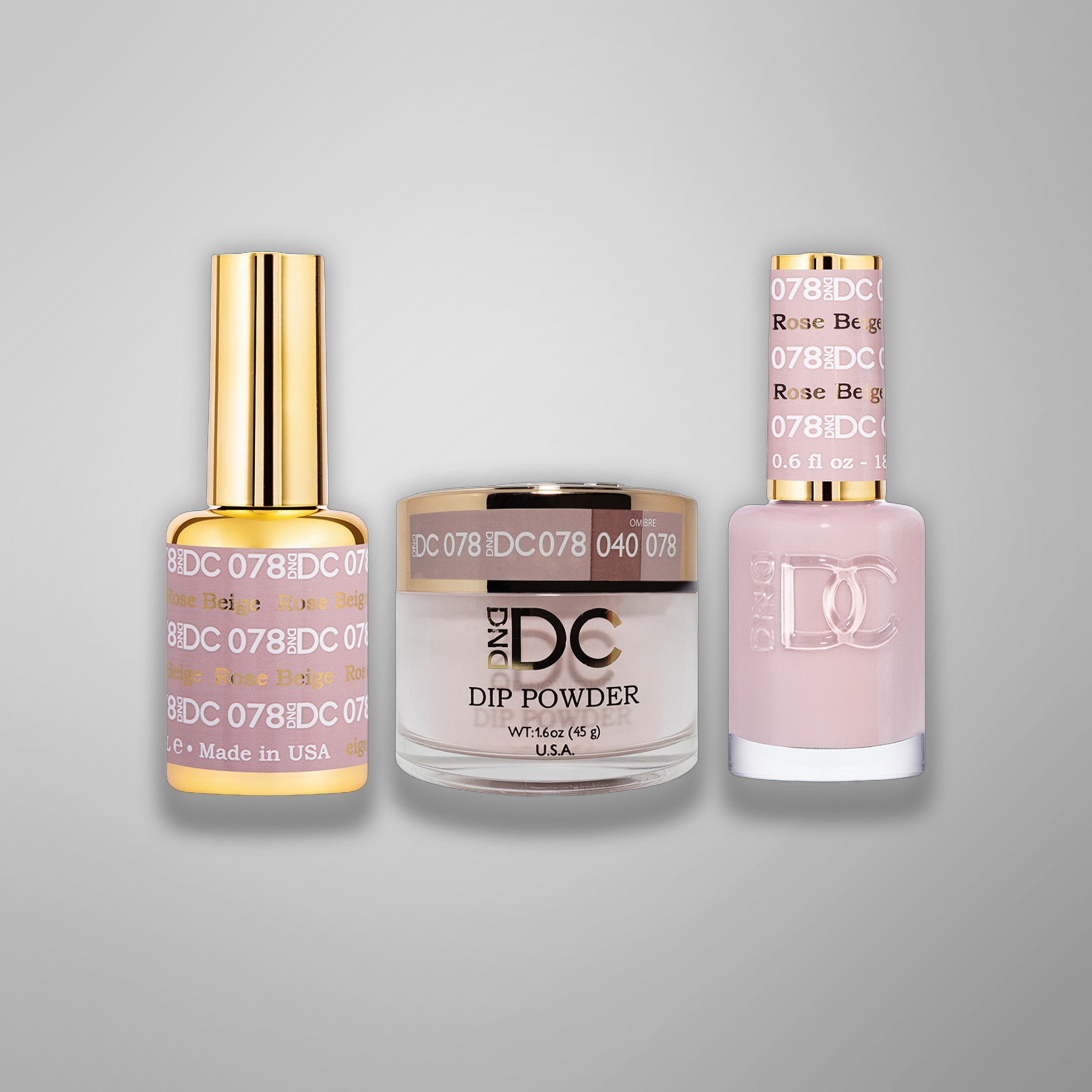 DND DC Trio 078 Rose Beige