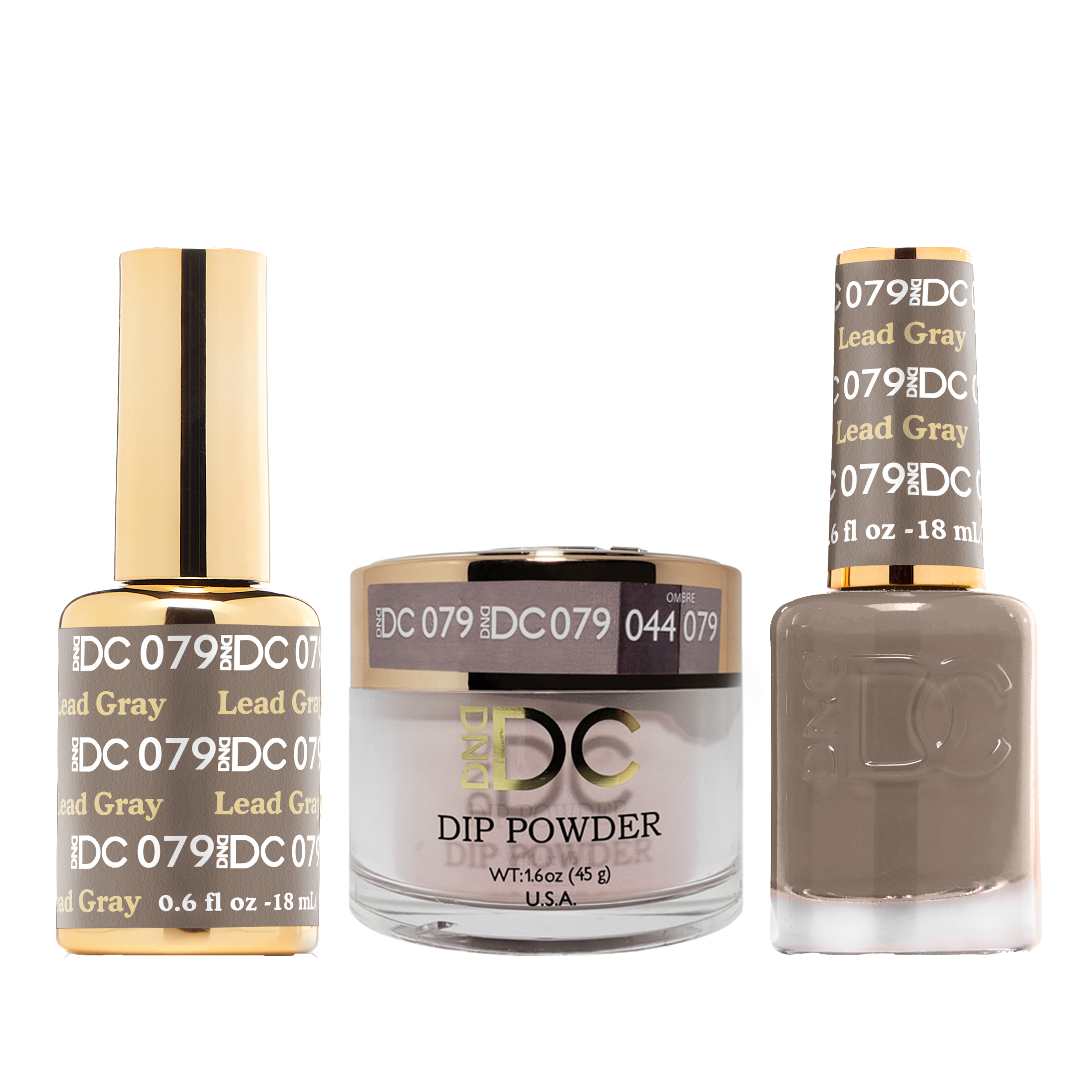 Dnd dc trio 079 lead gray - nail trio