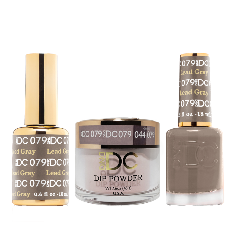 Dnd dc trio 079 lead gray - nail trio