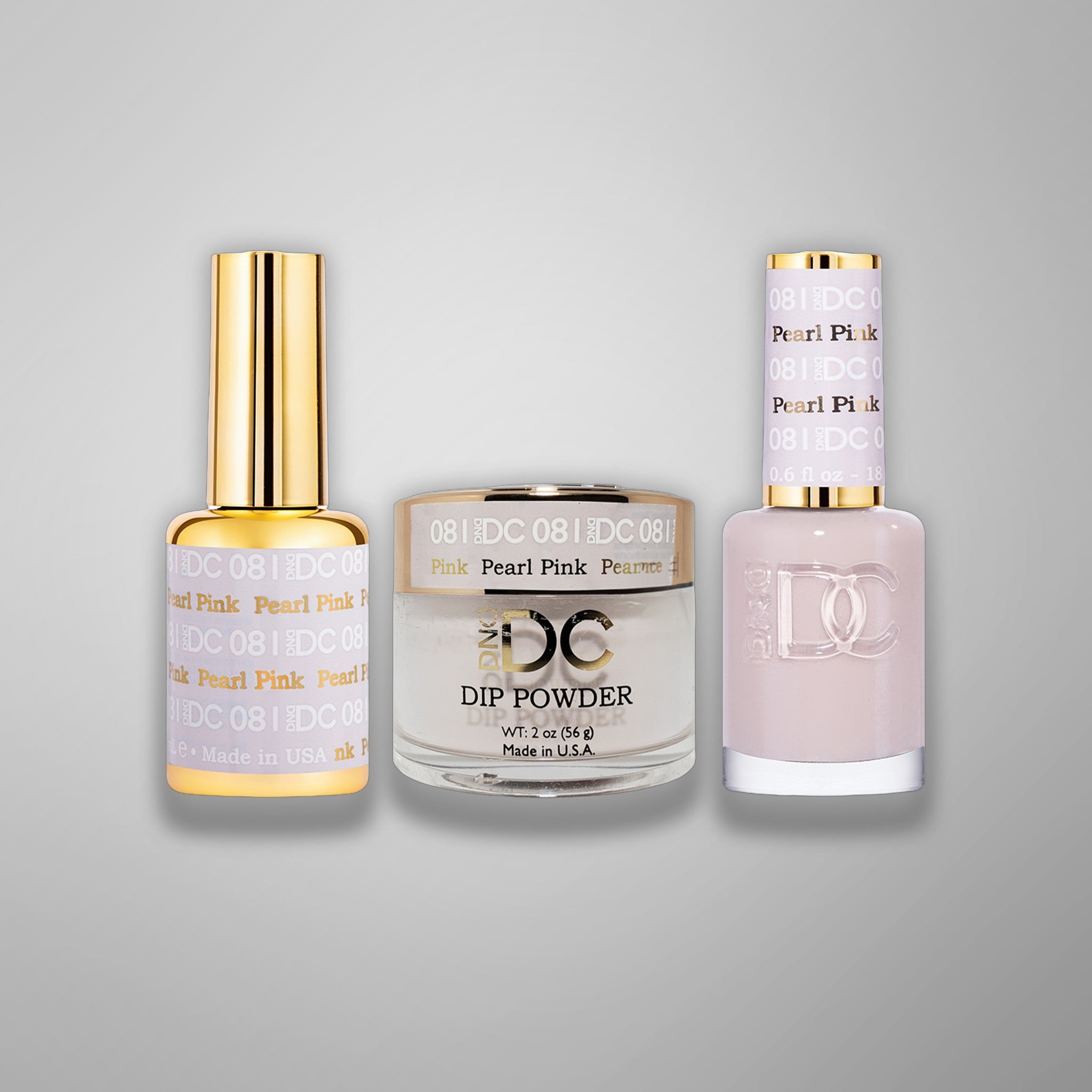 DND DC Trio 081 Pearl Pink