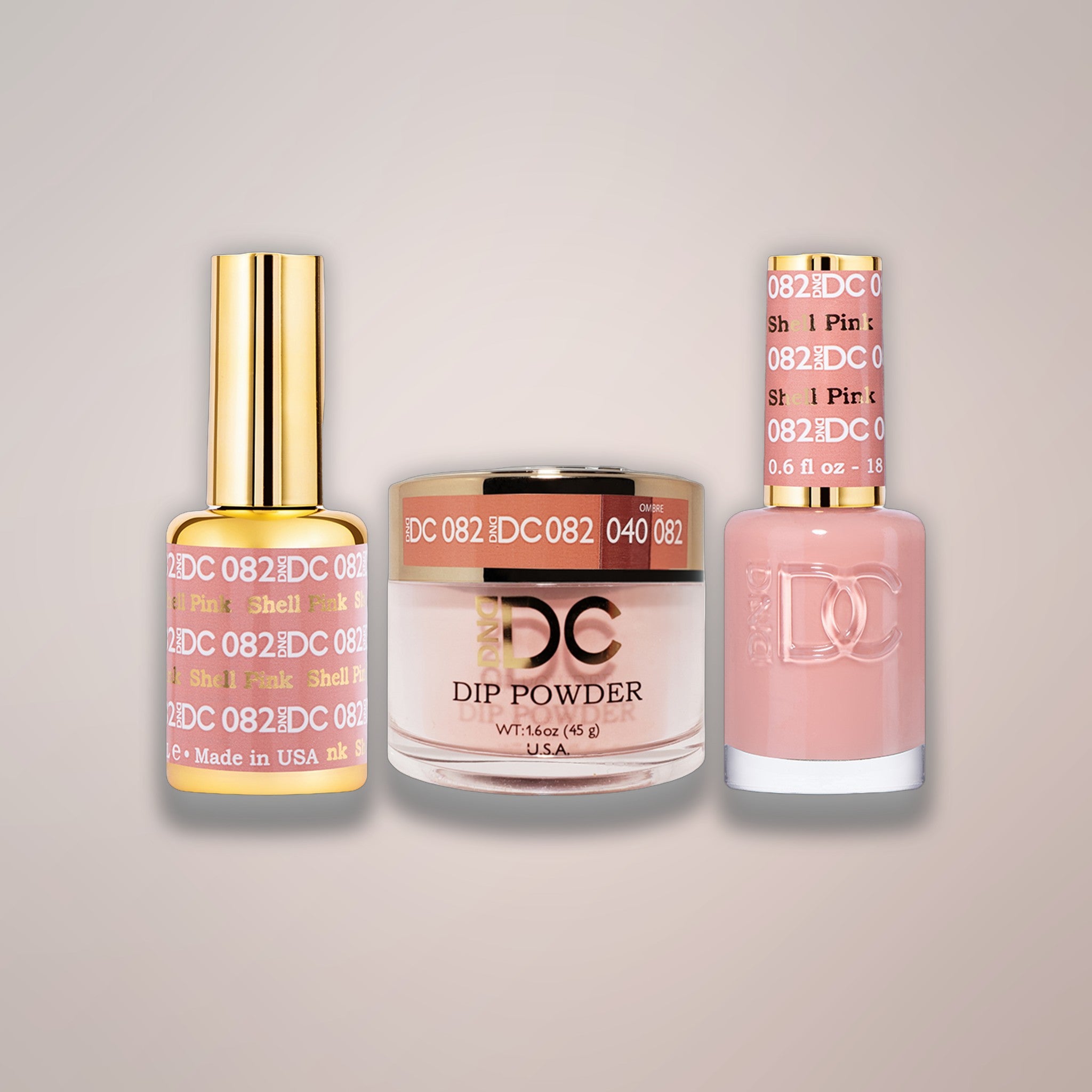 DND DC Trio 082 Shell Pink