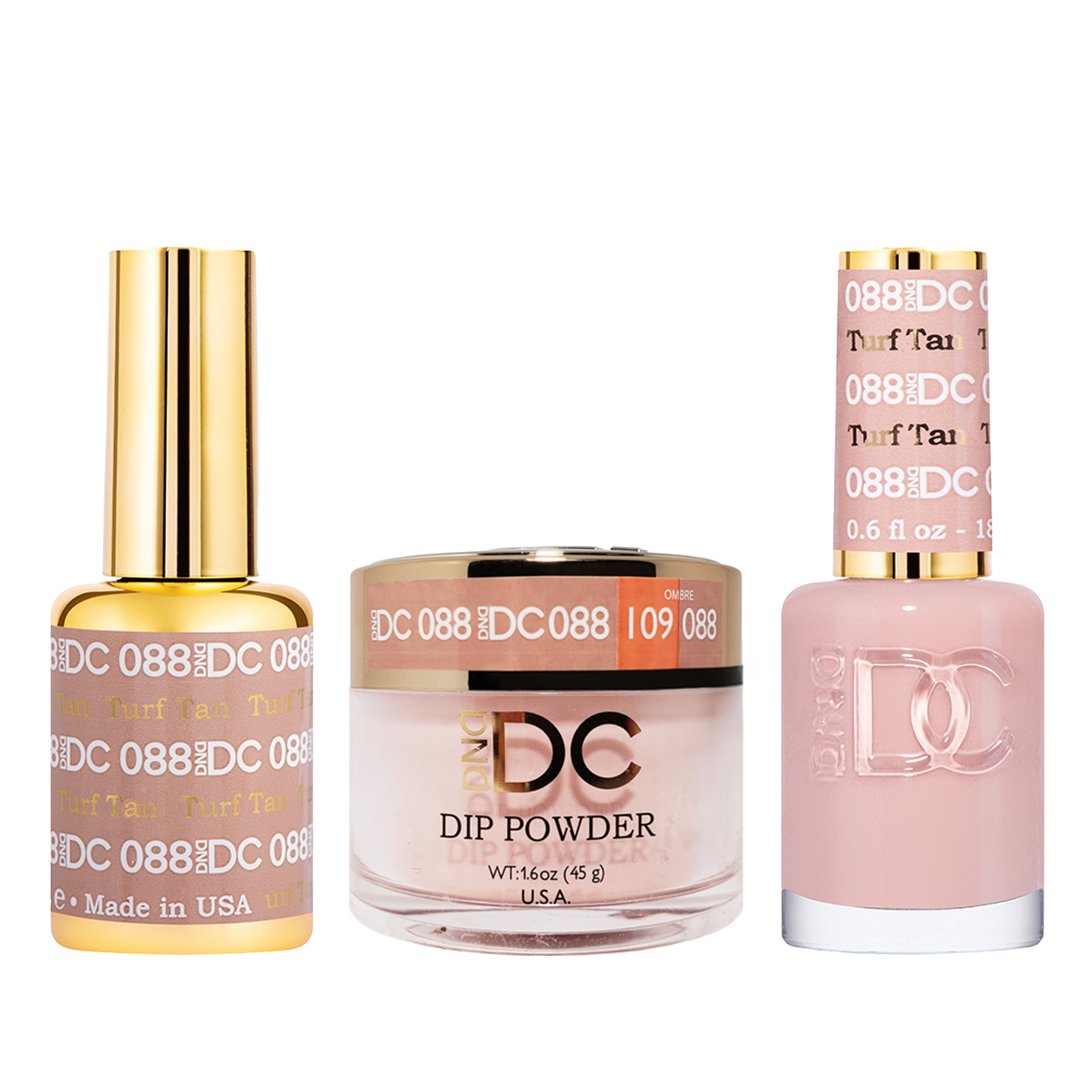 Dnd dc trio 088 turf tan - nail trio