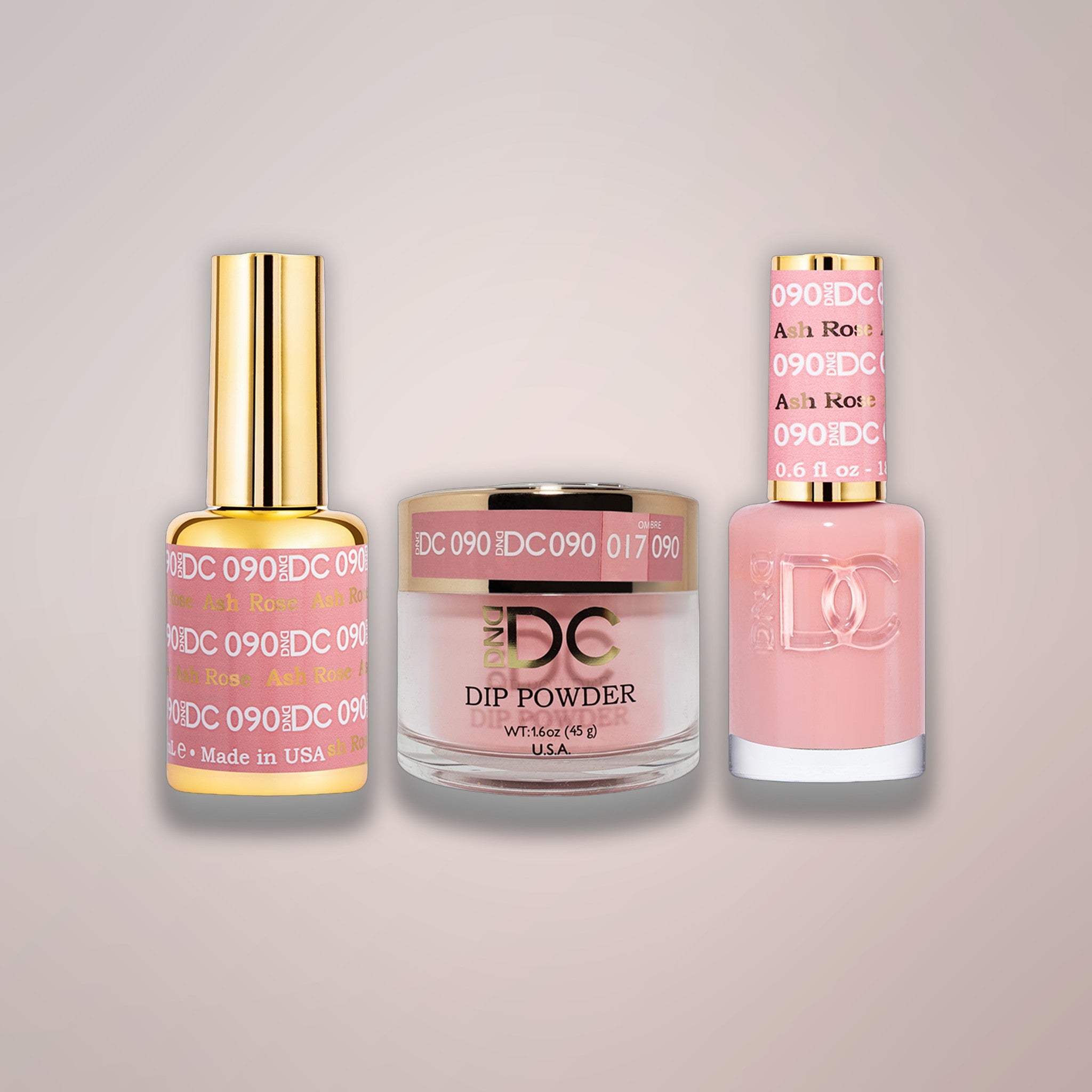 DND DC Trio 090 Ash Rose