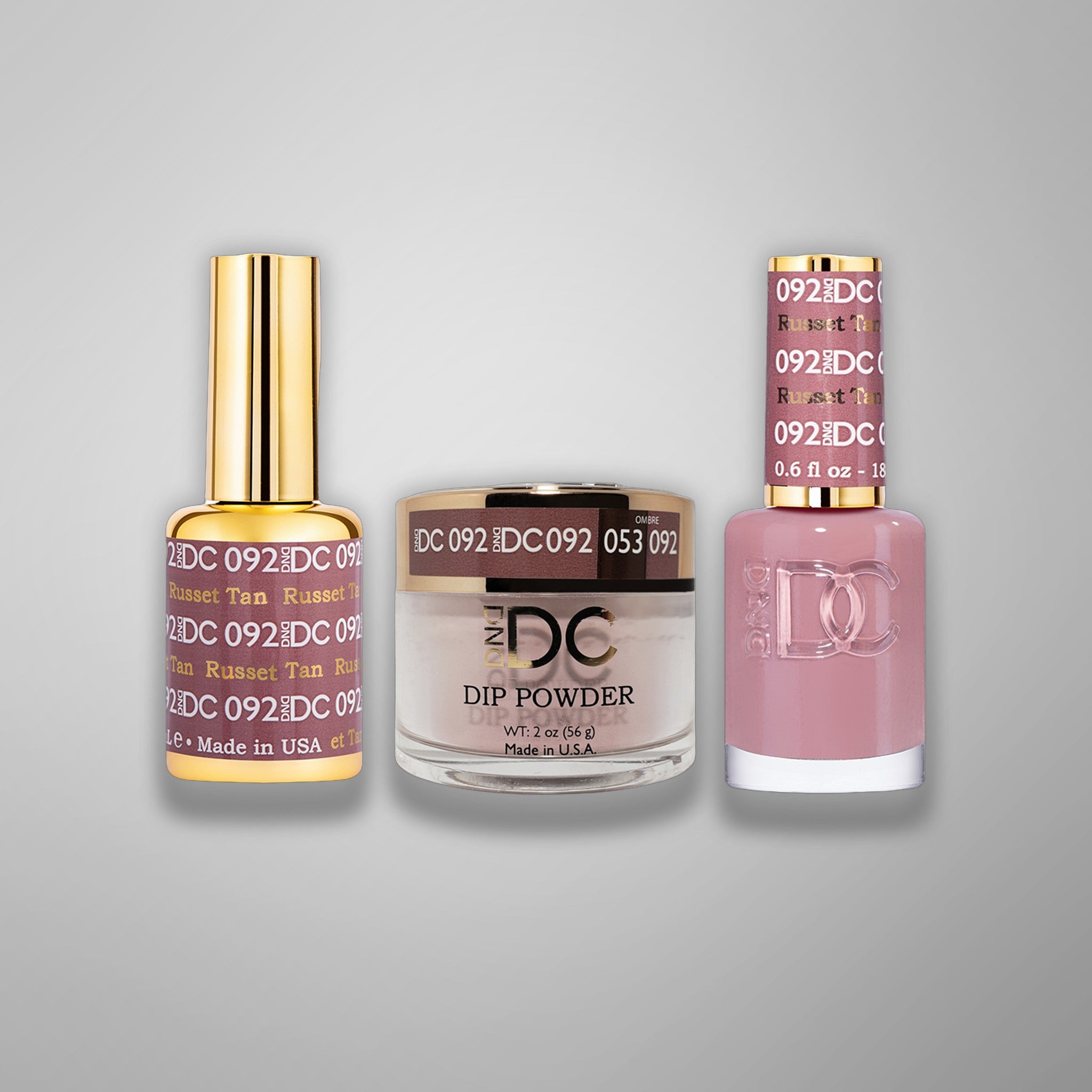 DND DC Trio 092 Russet Tan
