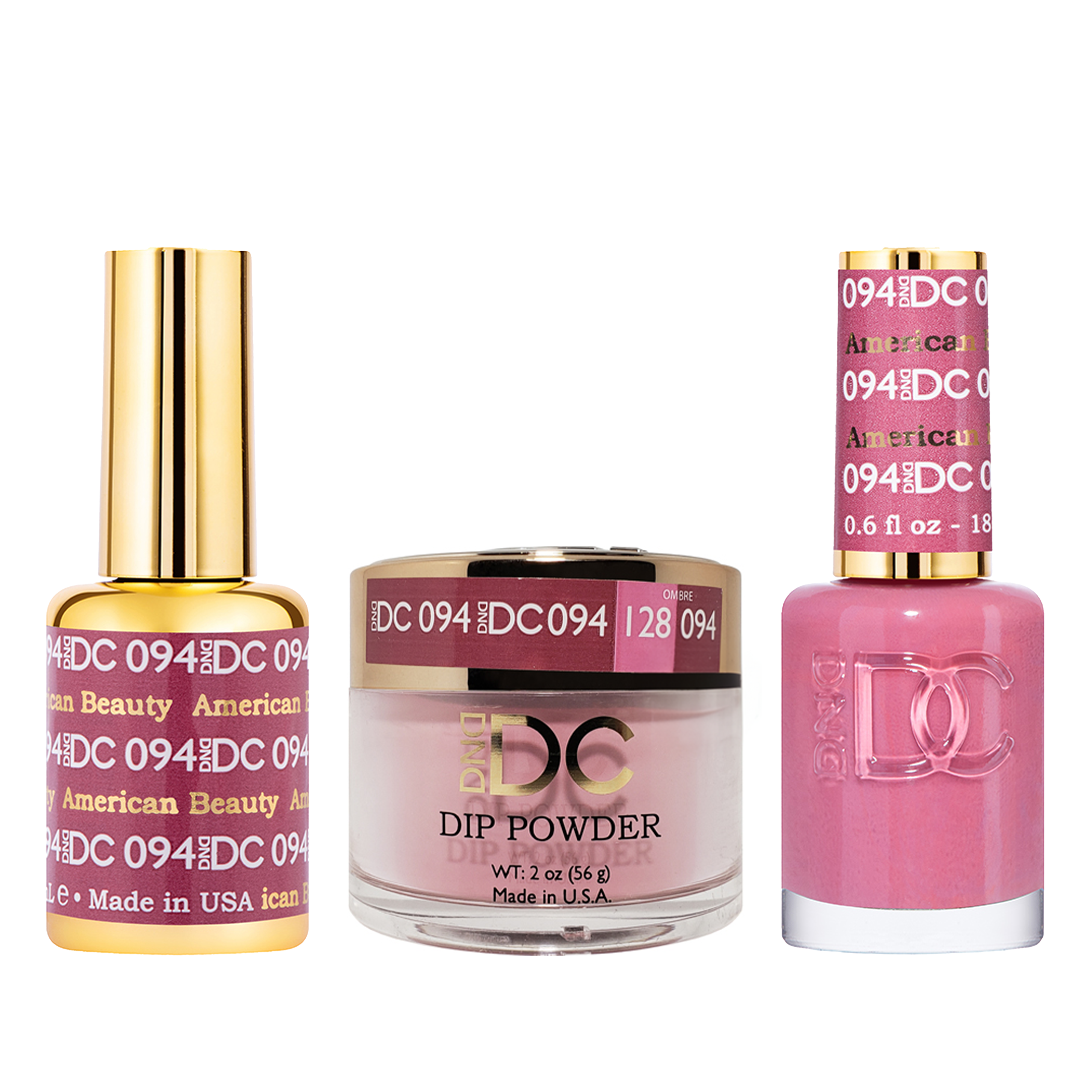 Dnd dc trio 094 american beauty - nail trio