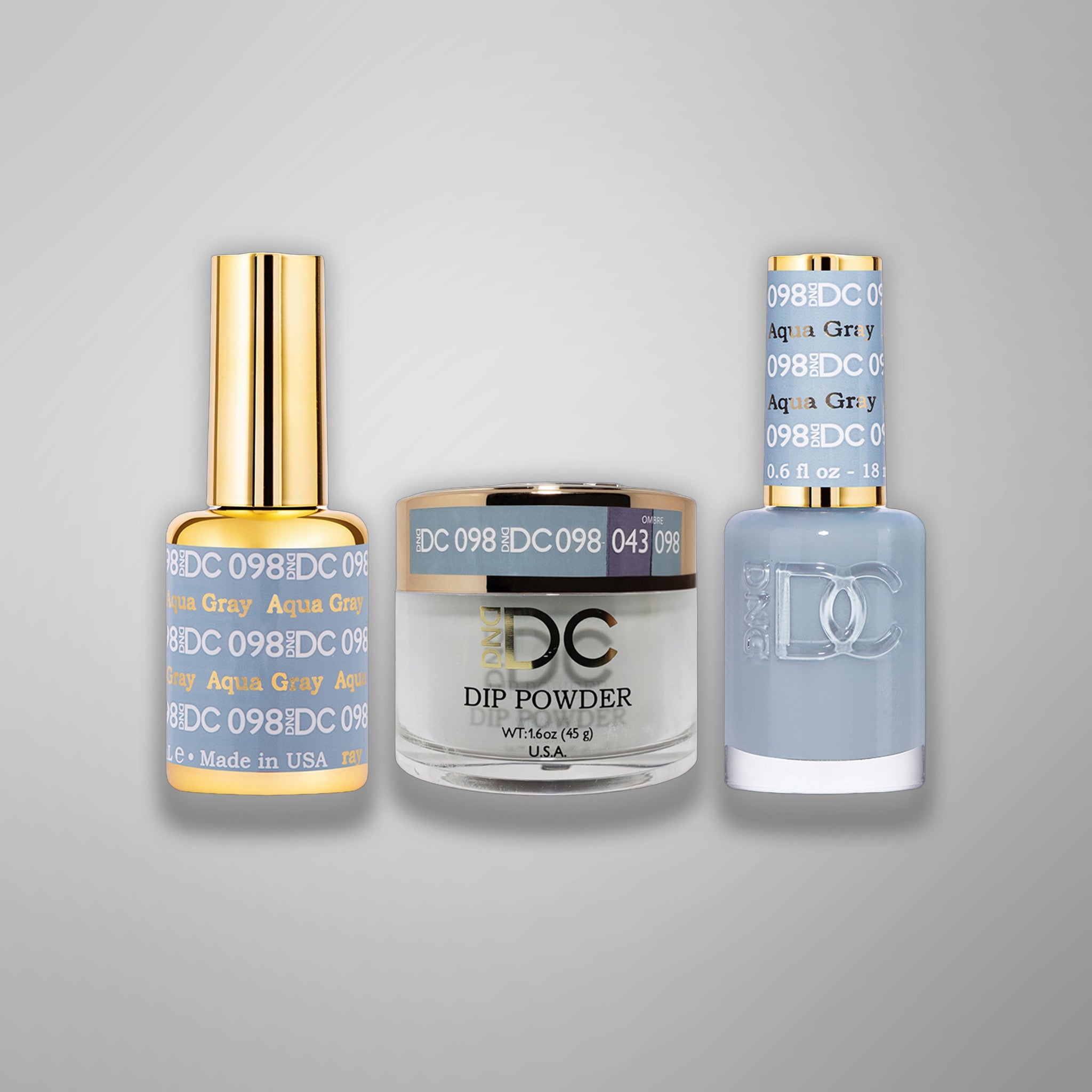 DND DC Trio 098 Aqua Gray