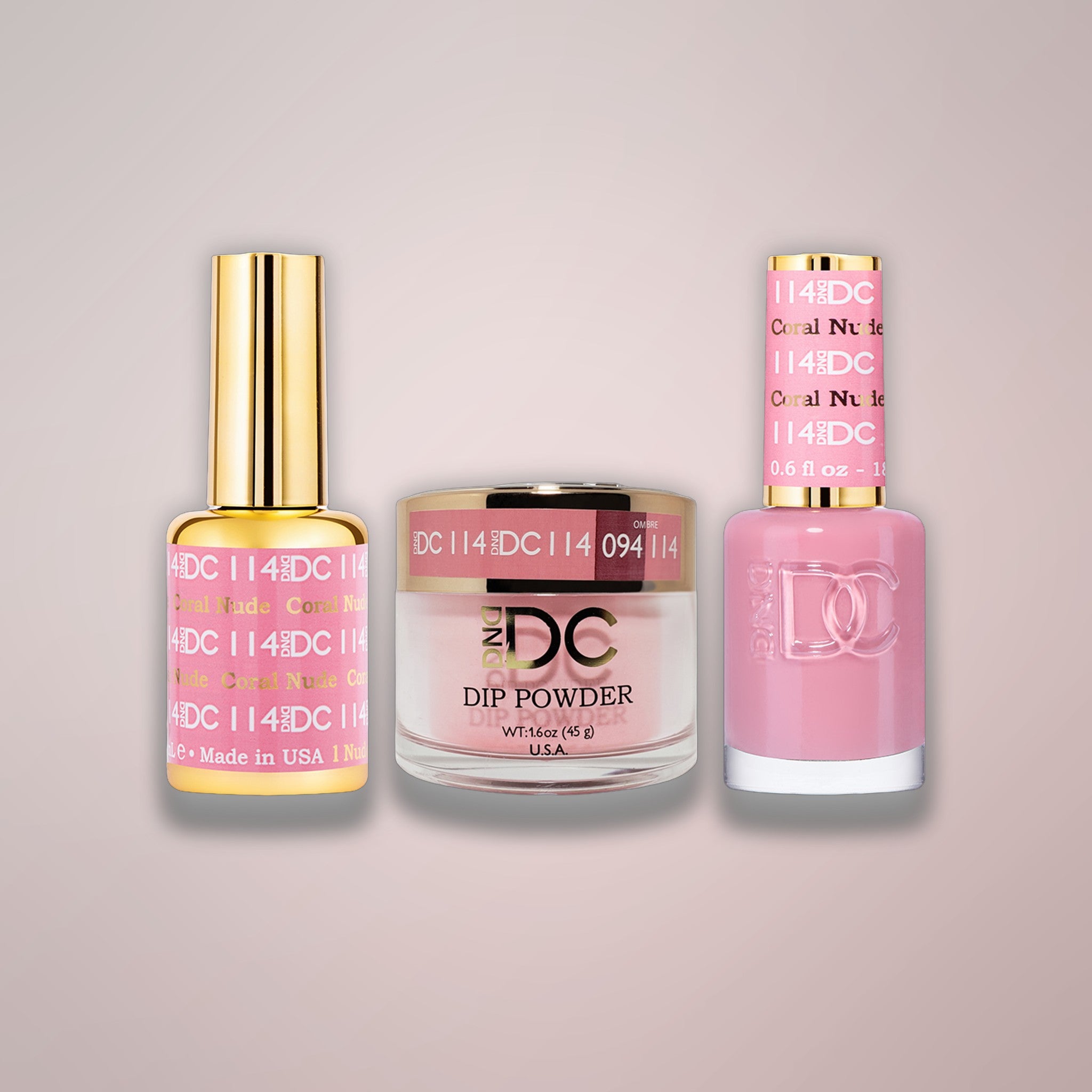 DND DC Trio 114 Coral Nude