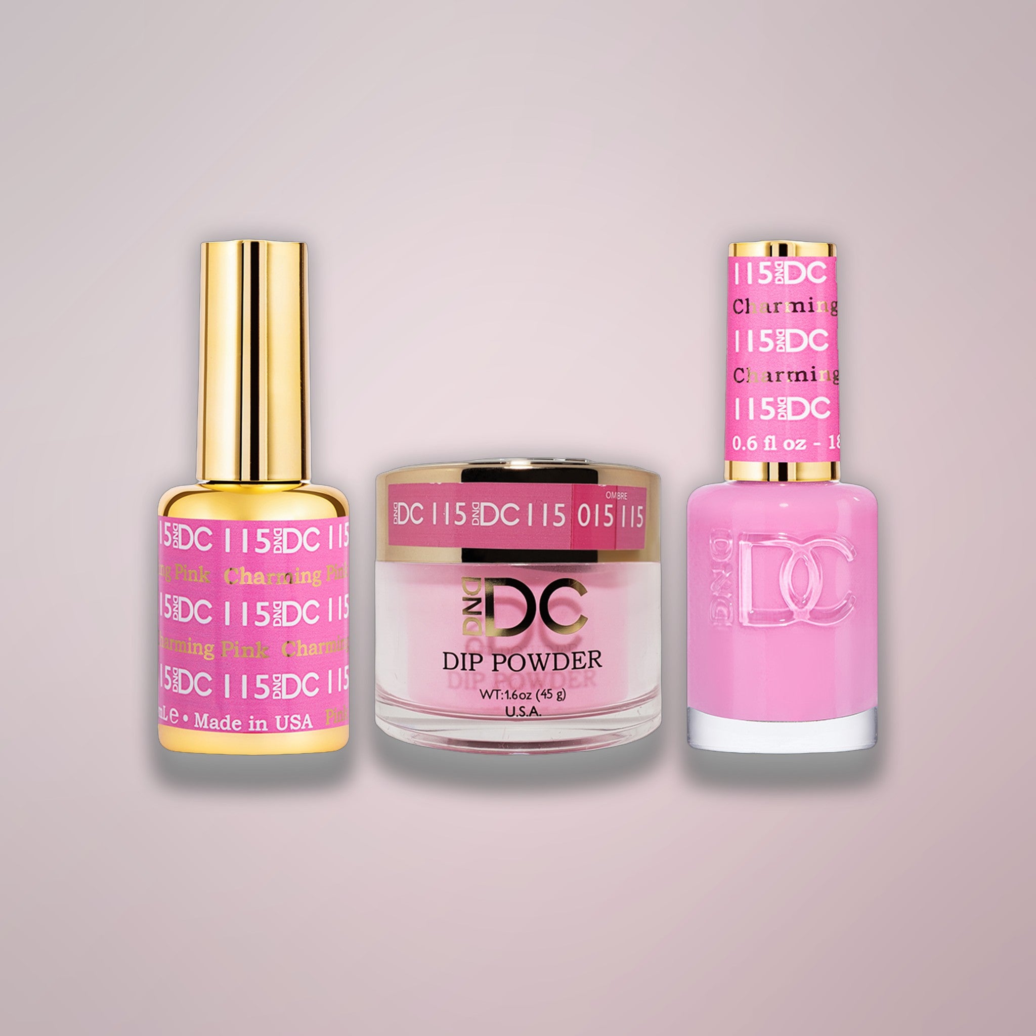 DND DC Trio 115 Charming Pink