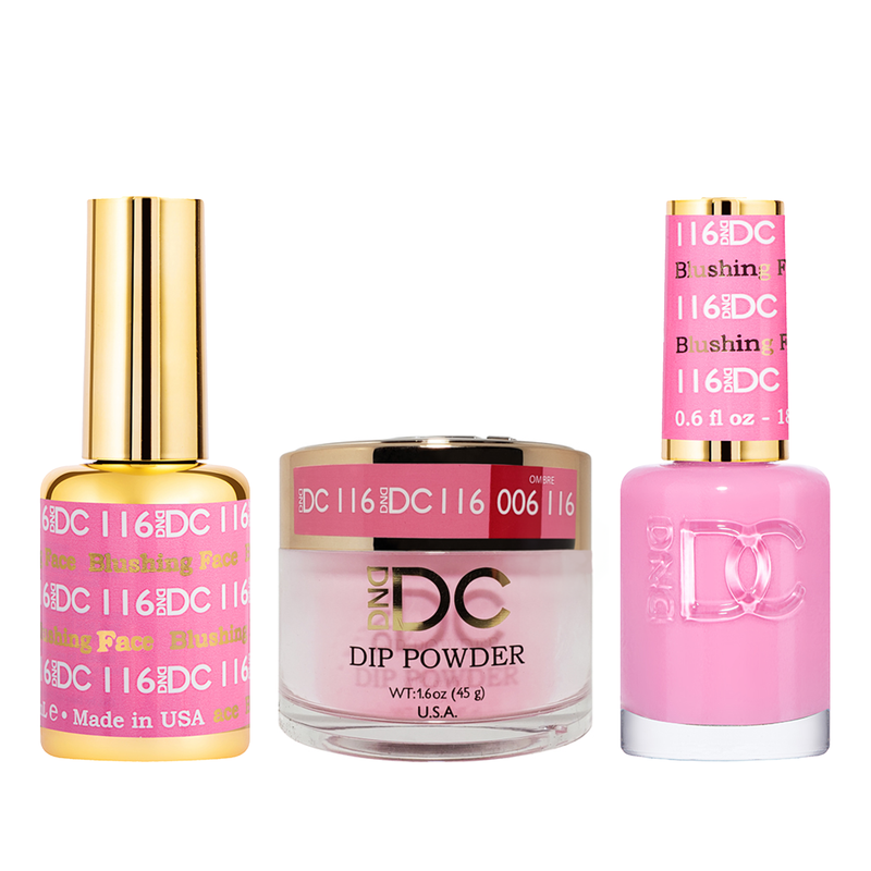 Dnd dc trio 116 blushing face - nail trio