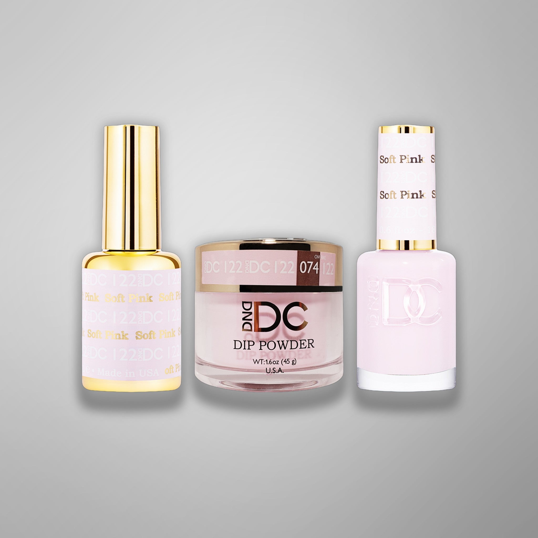 DND DC Trio 122 Soft Pink