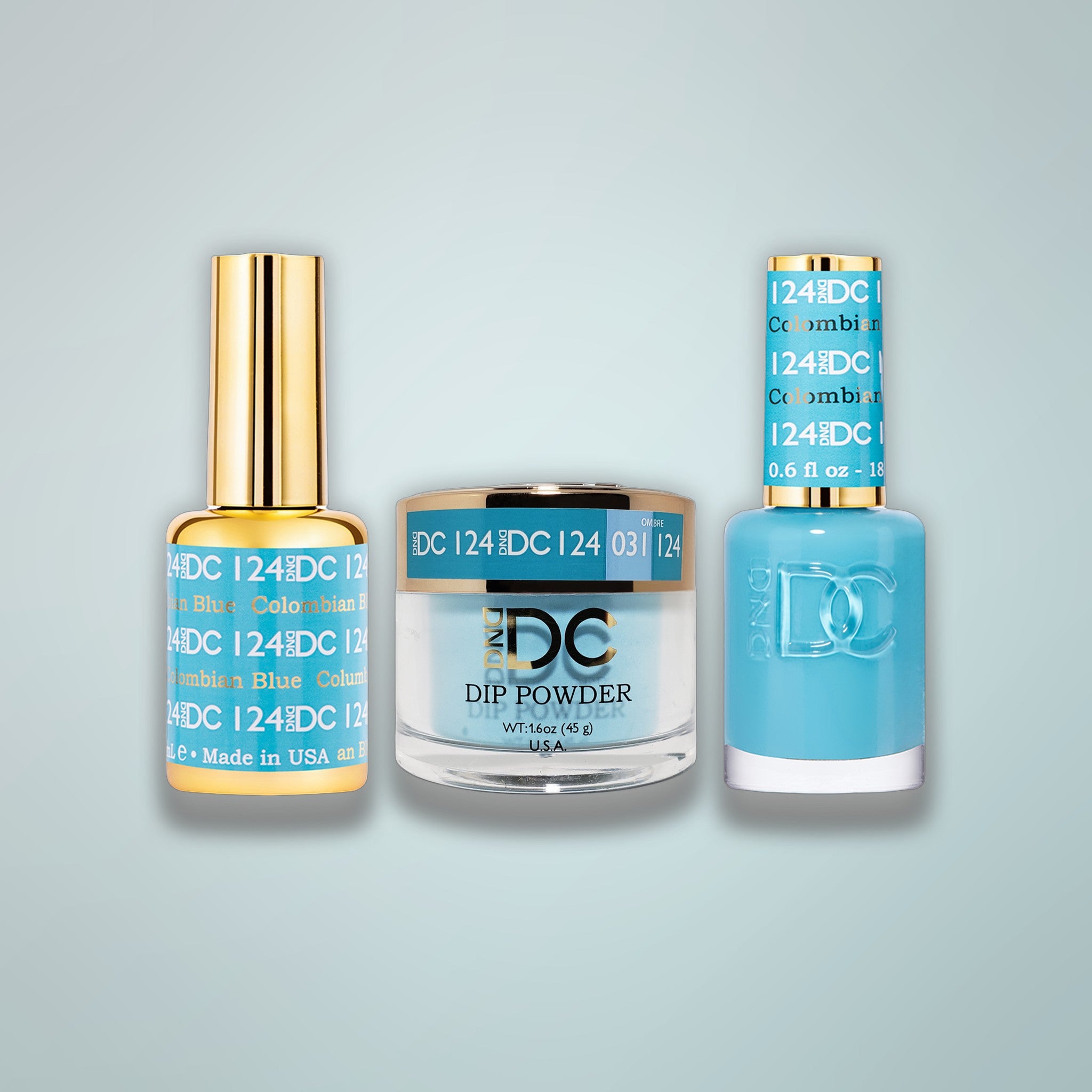 DND DC Trio 124 Columbian Blue