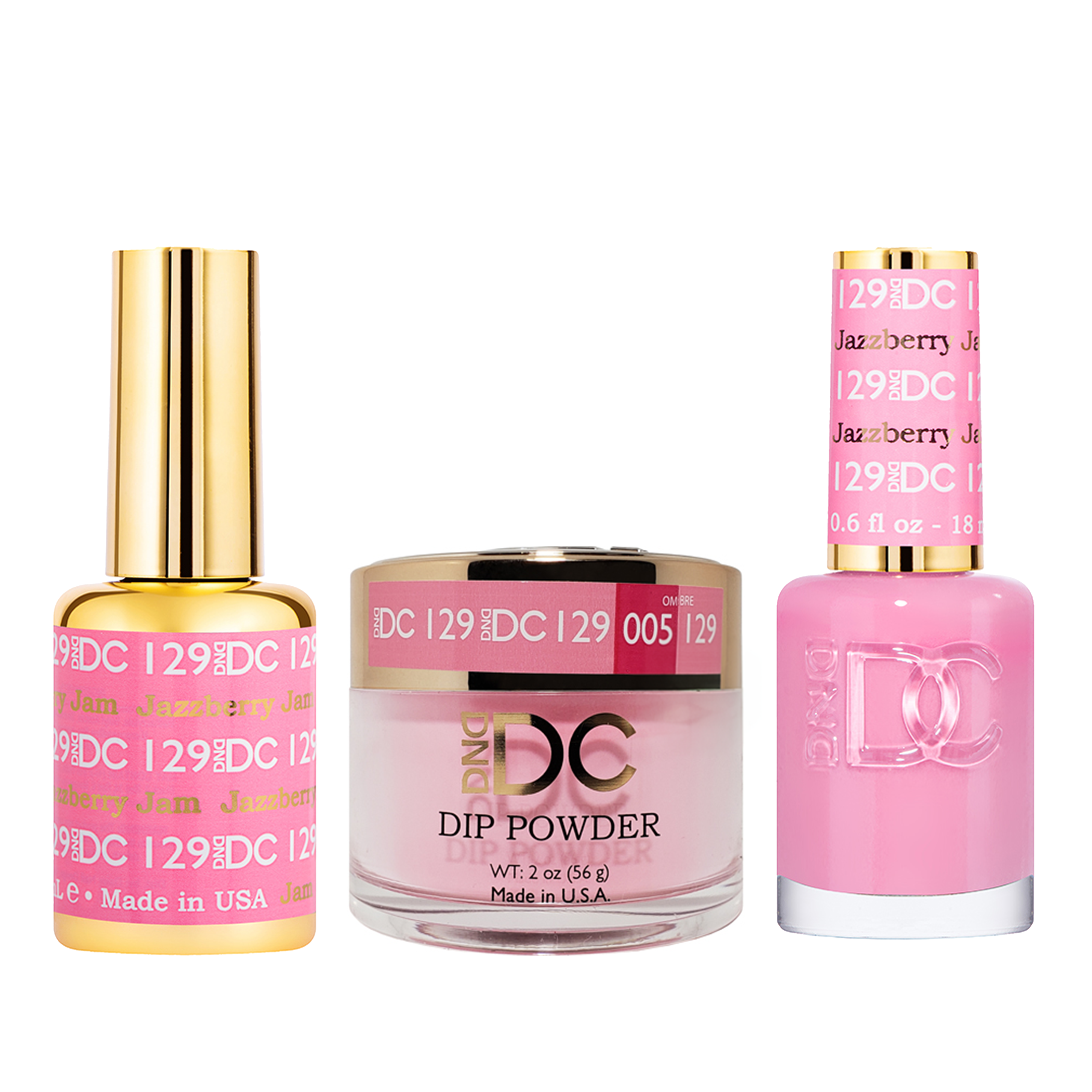 Dnd dc trio 129 jazzberry jam - nail trio