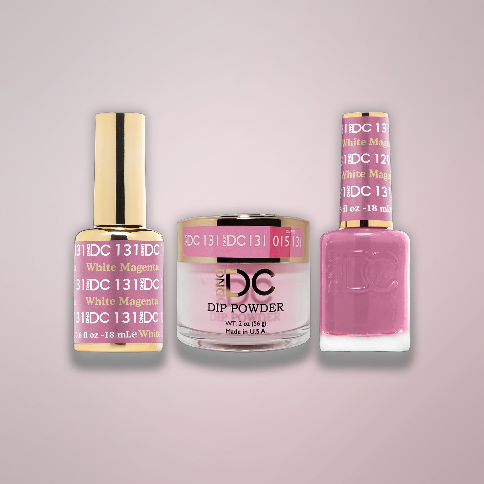 DND DC Trio 131 White Magenta