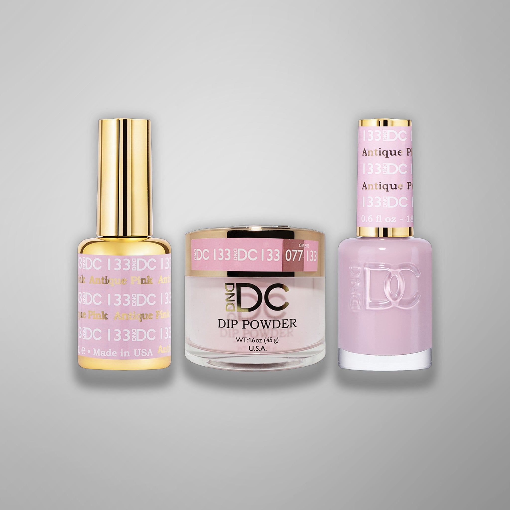 DND DC Trio 133 Antique Pink