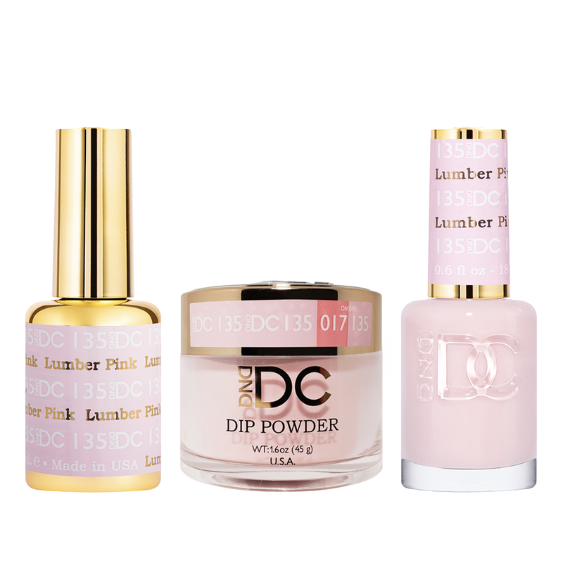 Dnd dc trio 135 lumber pink - nail trio