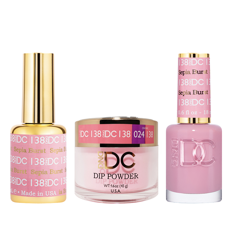 Dnd dc trio 138 sepia burst - nail trio