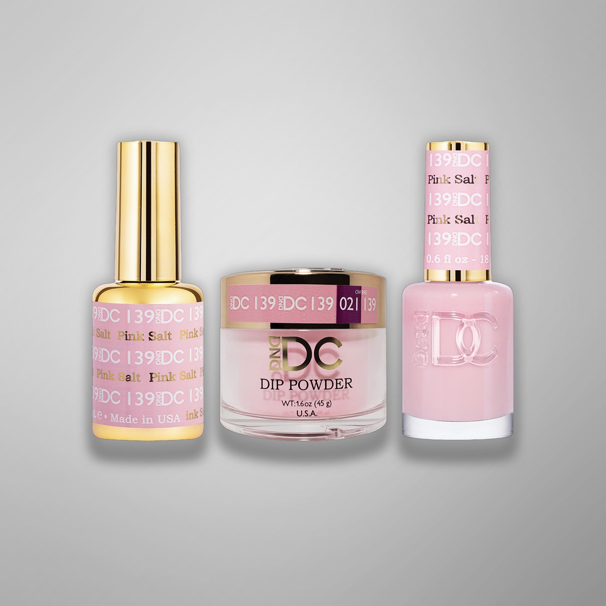 DND DC Trio 139 Pink Salt