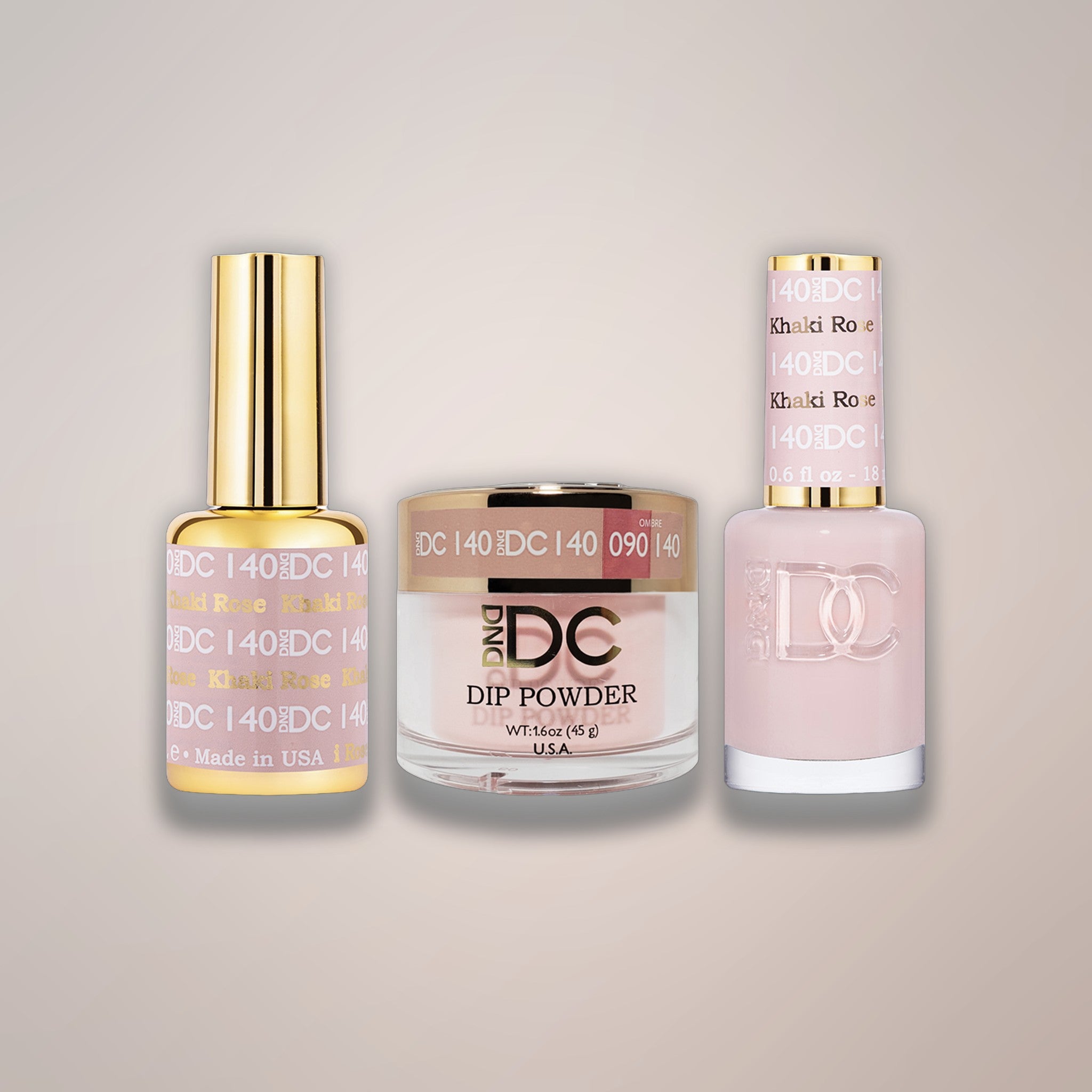 DND DC Trio - 140 Khaki Rose