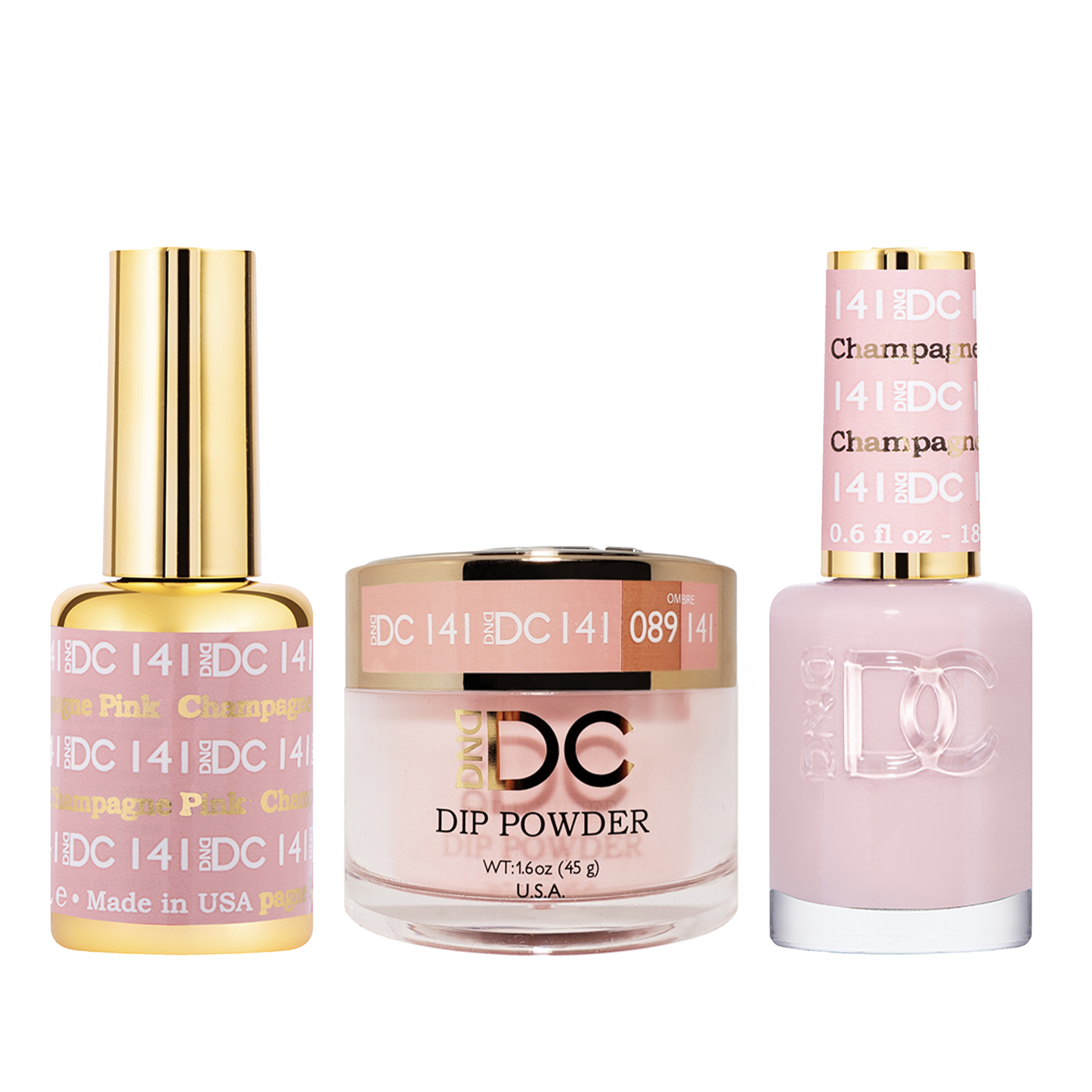 DND DC Trio 141 Pink Champagne