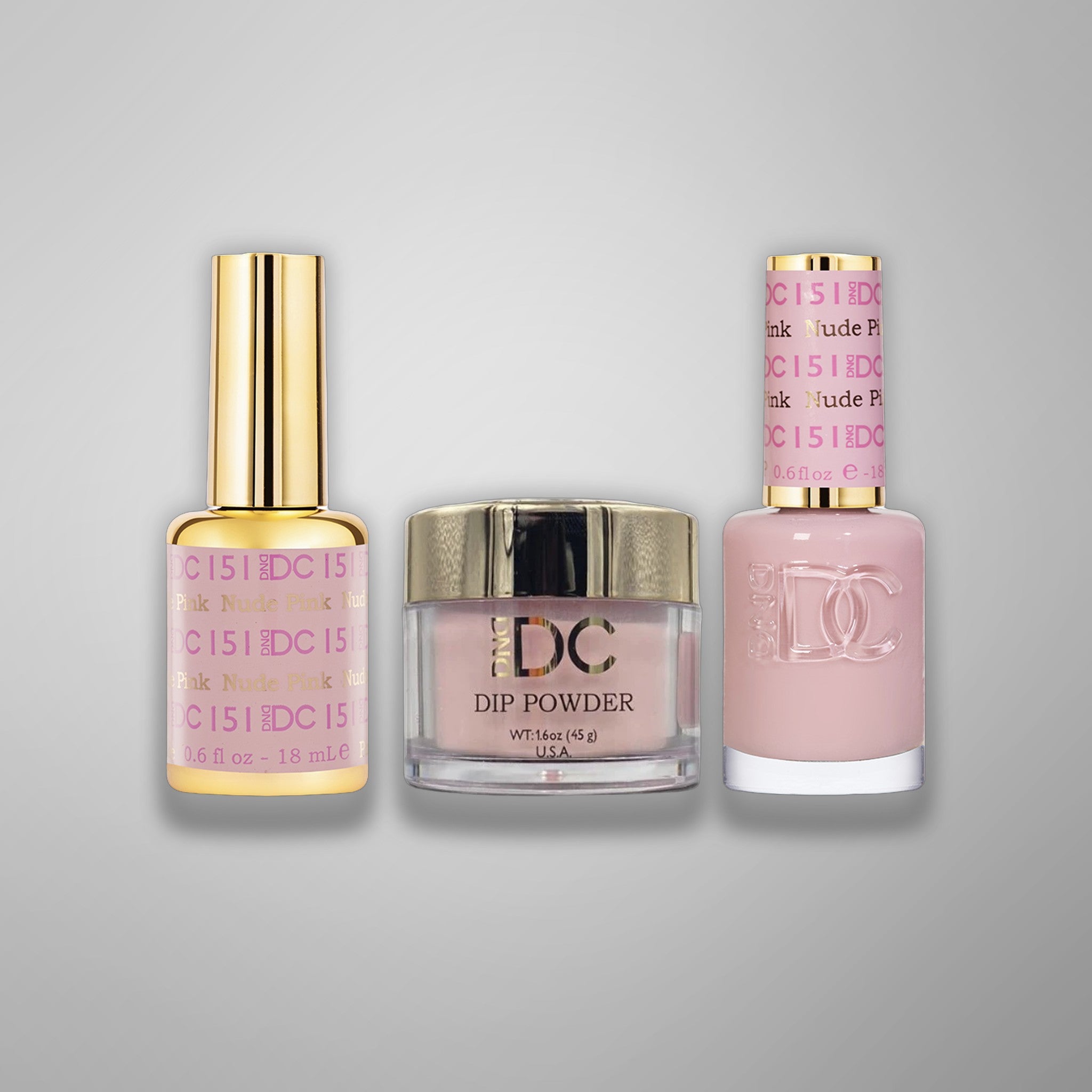 DND DC Trio - 151 Nude Pink