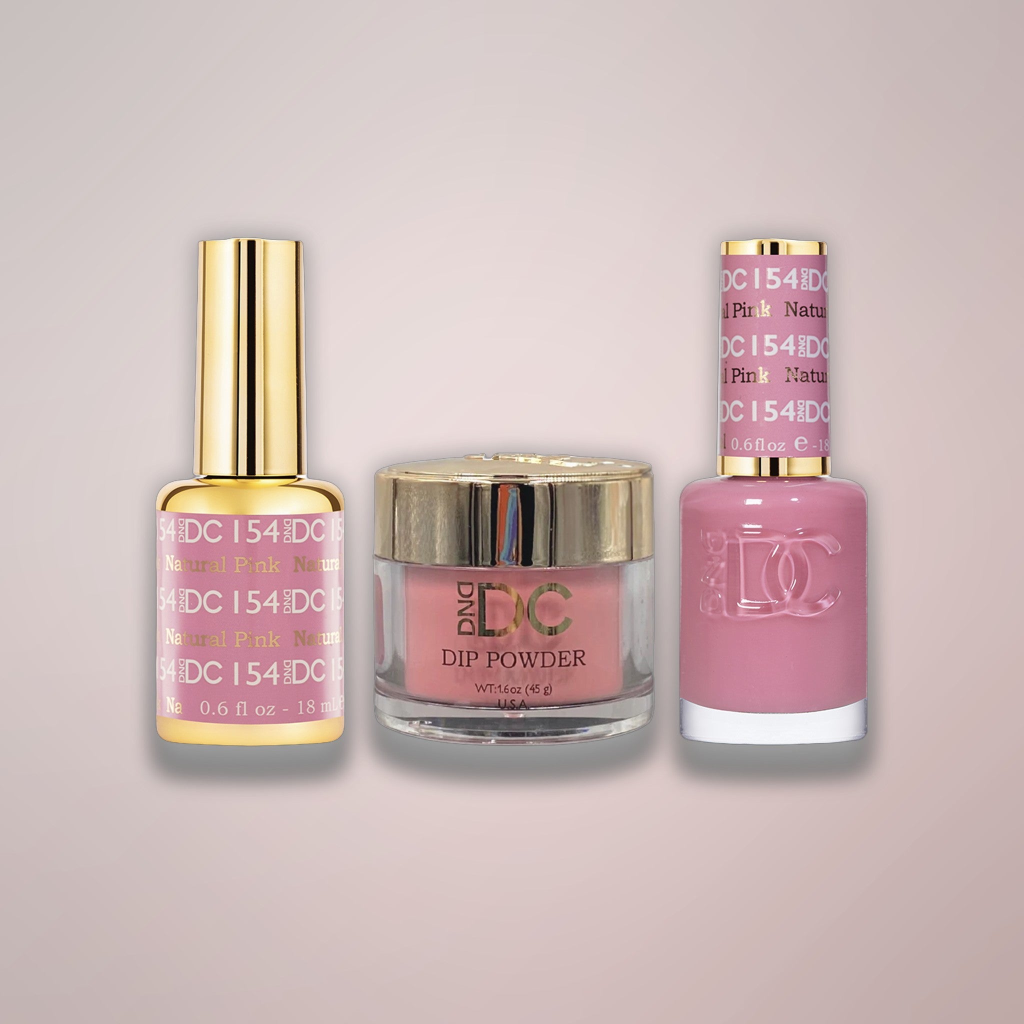 DND DC Trio - 154 Natural Pink