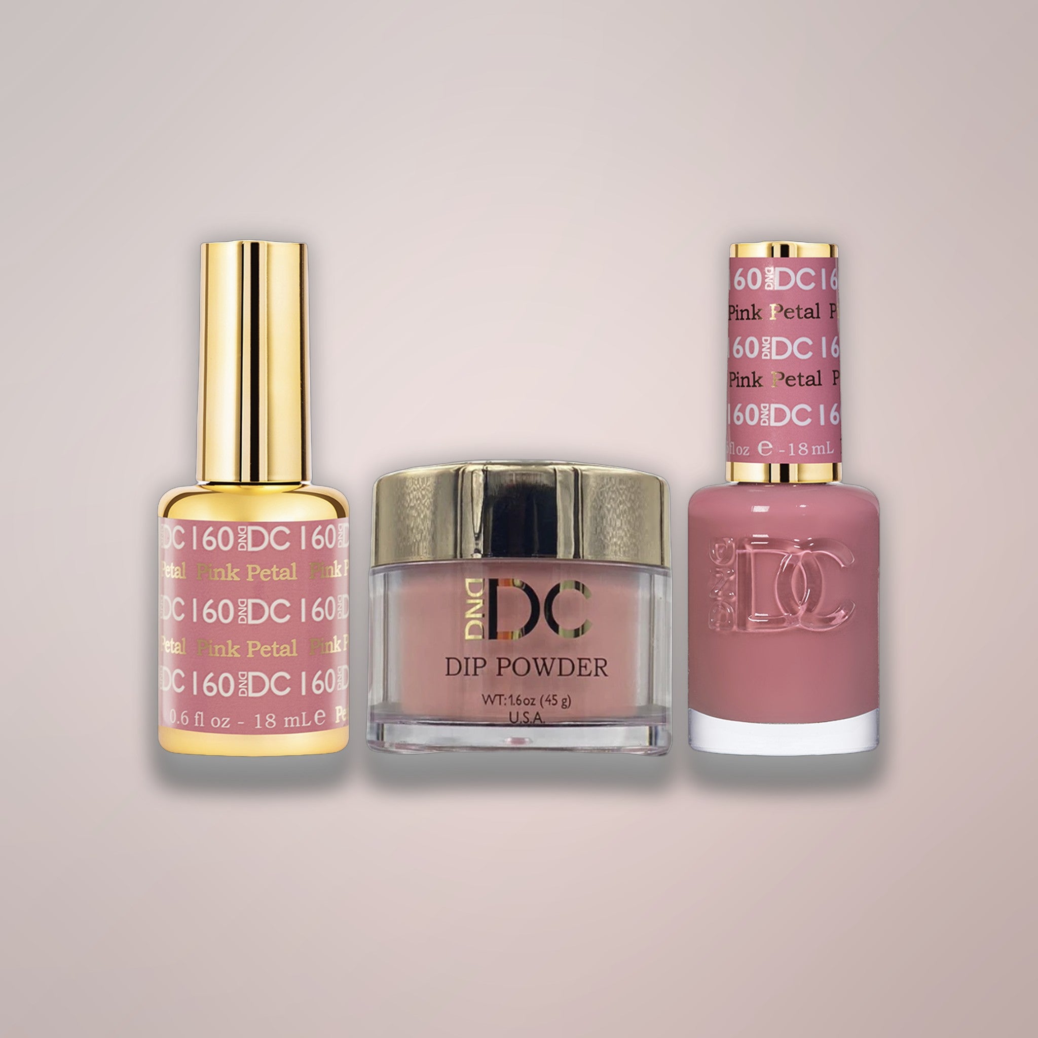 DND DC Trio - 160 Pink Petal