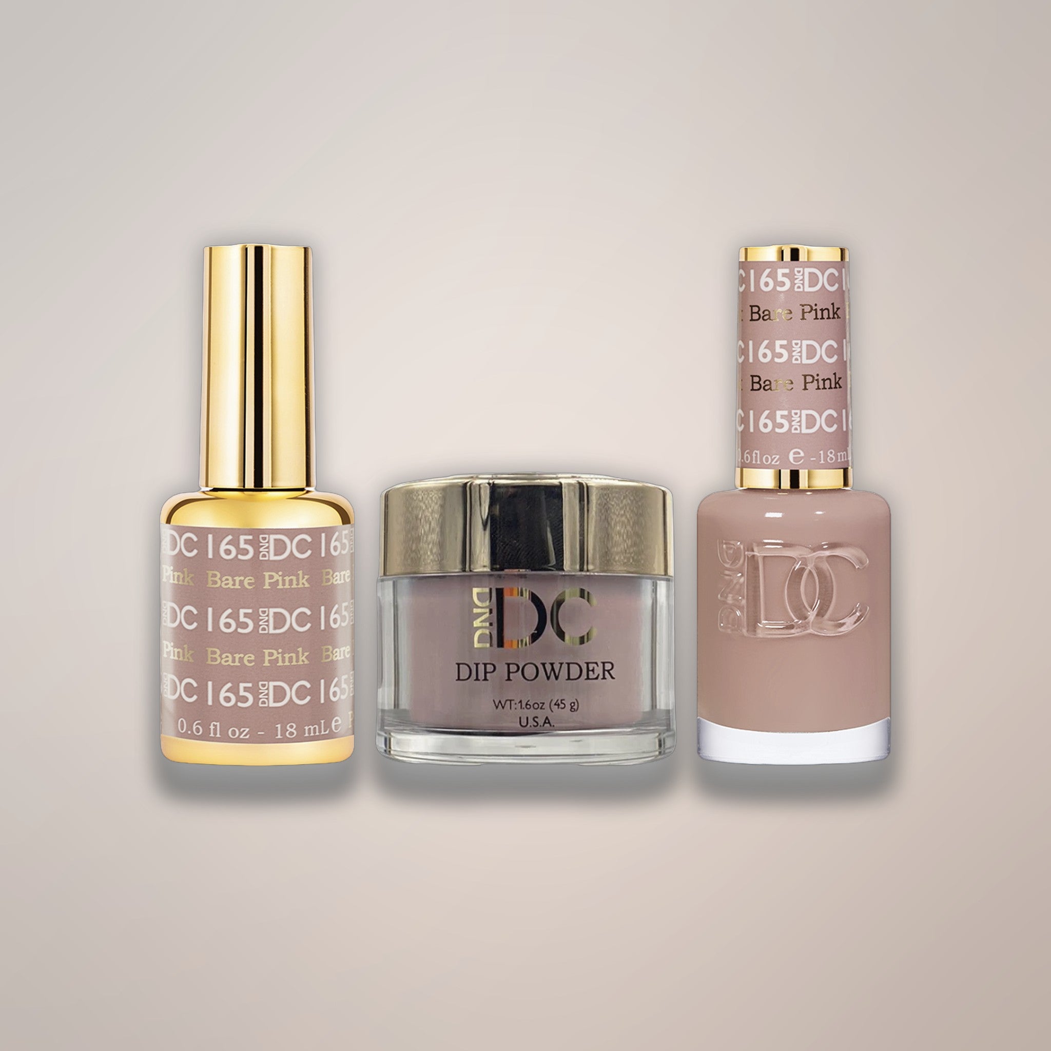 DND DC Trio - 165 Bare Pink