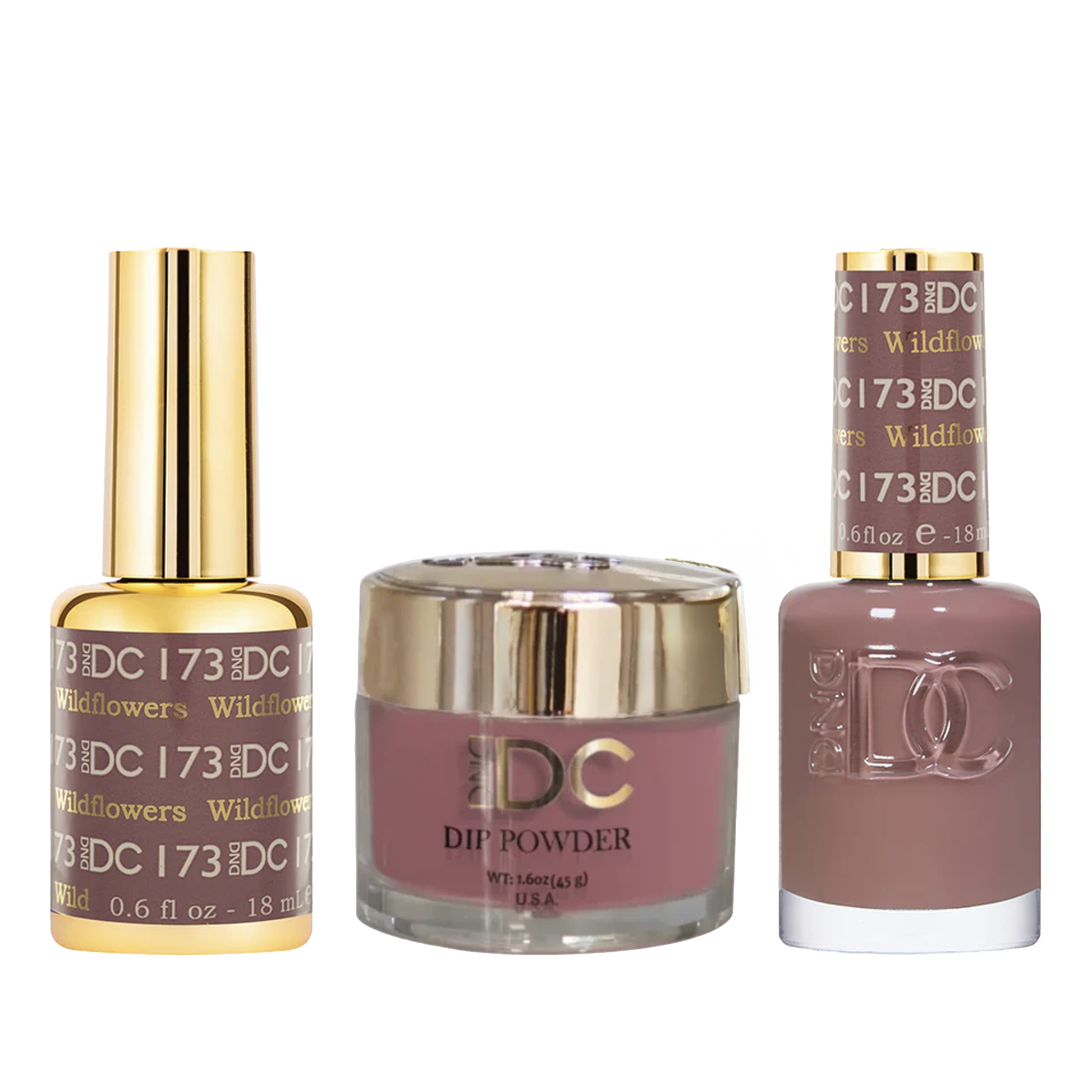 Dnd dc trio - 173 wildflowers - dip polish