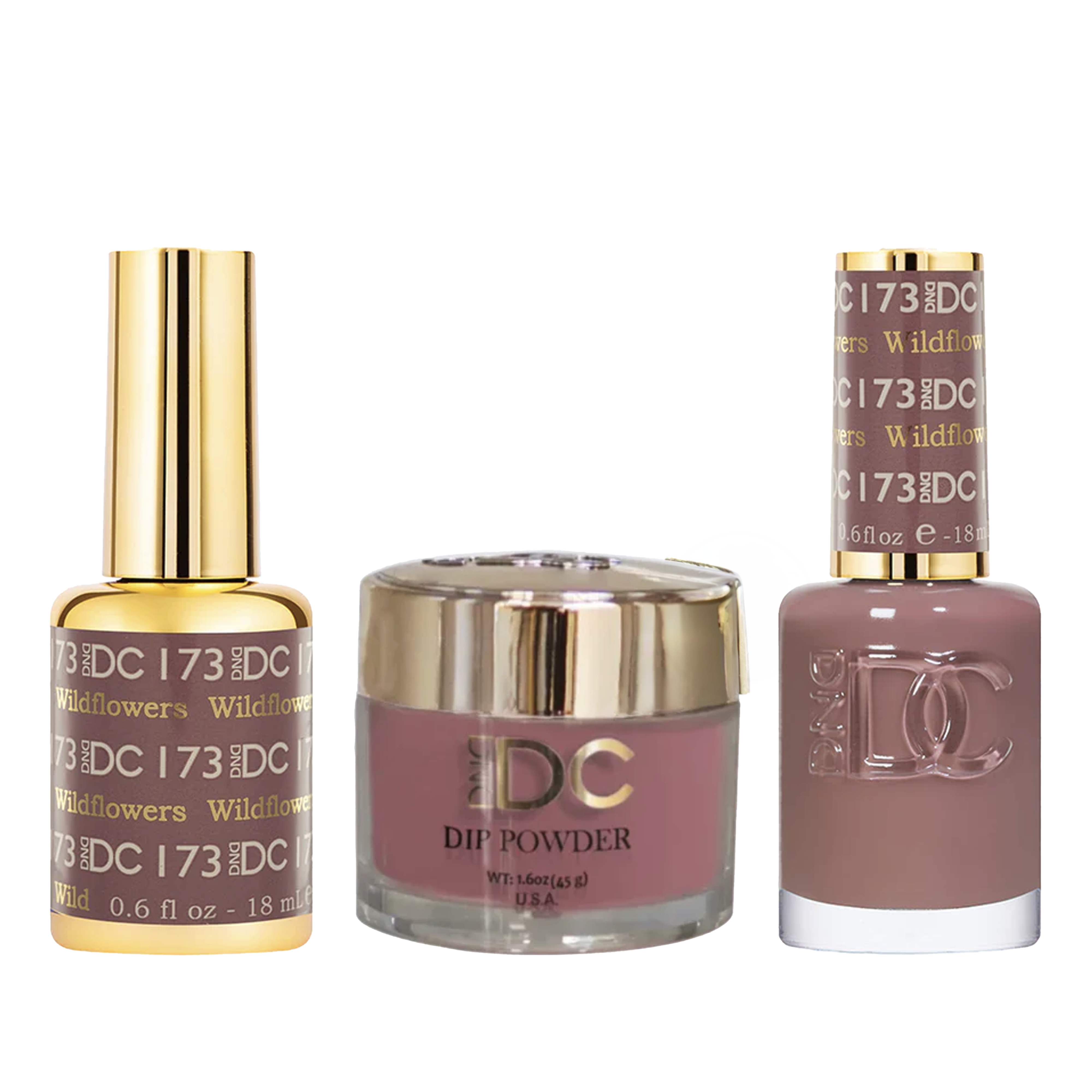 Dnd dc trio - 173 wildflowers - dip polish