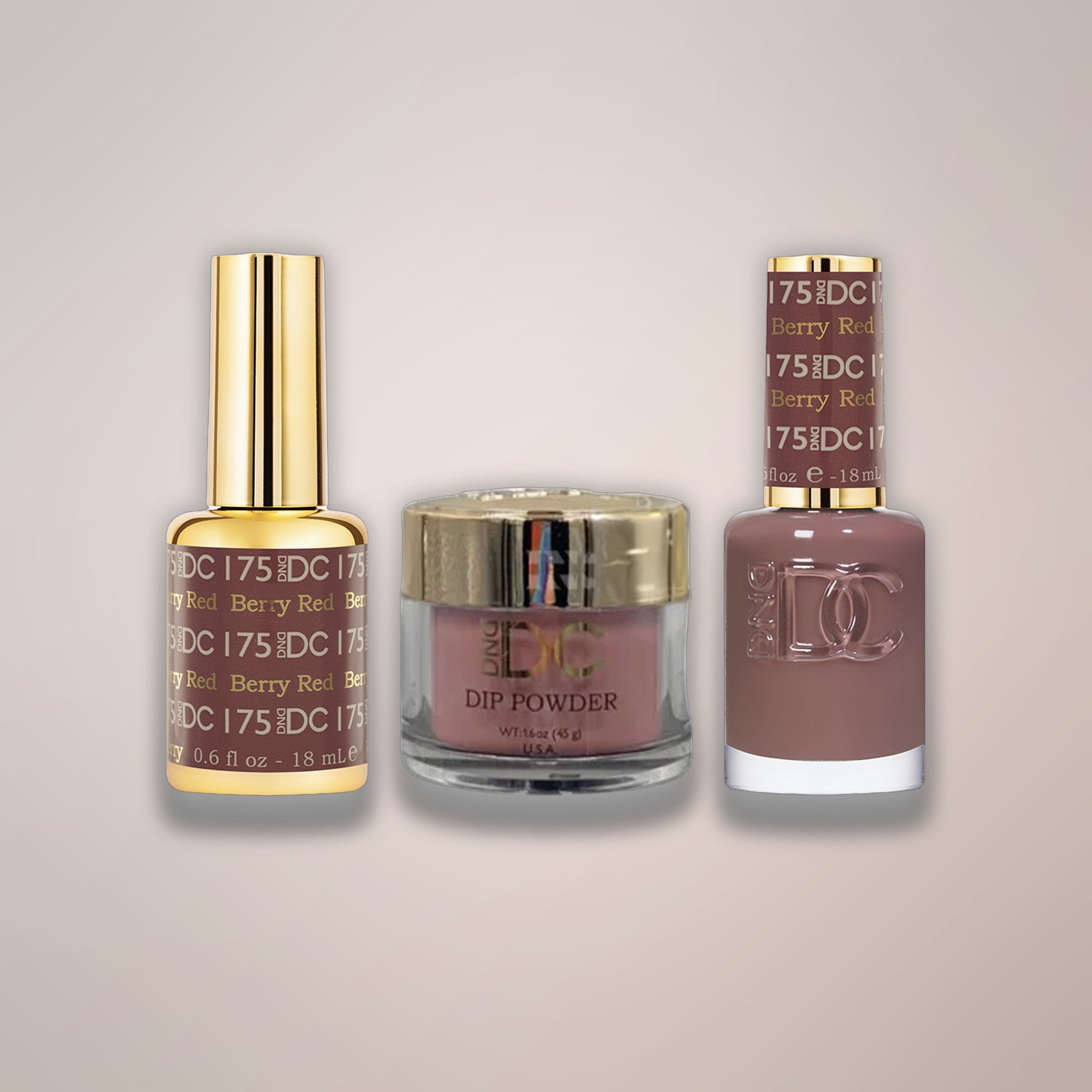 DND DC Trio - 175 Berry Red