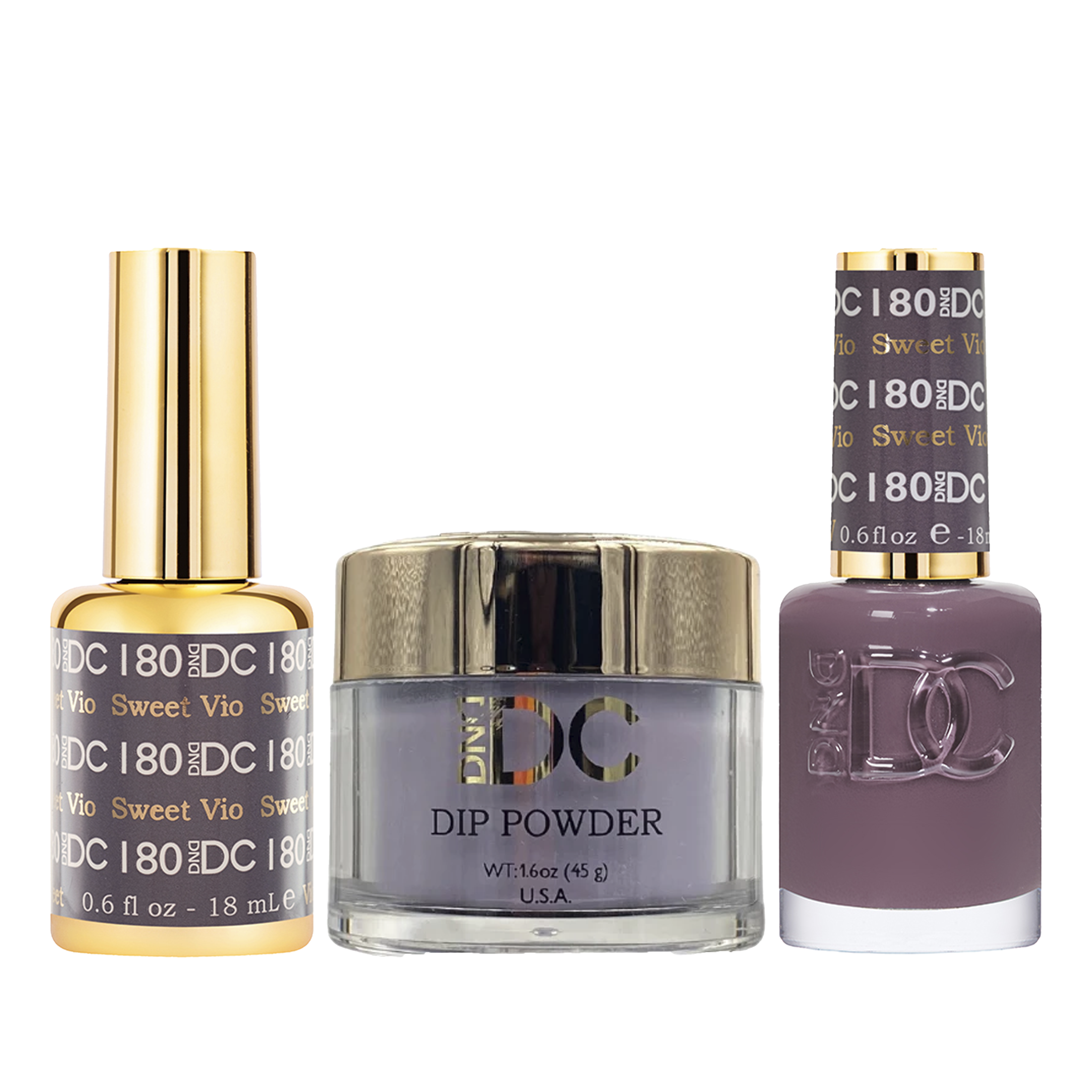 Dnd dc trio - 180 sweet vio - dip polish