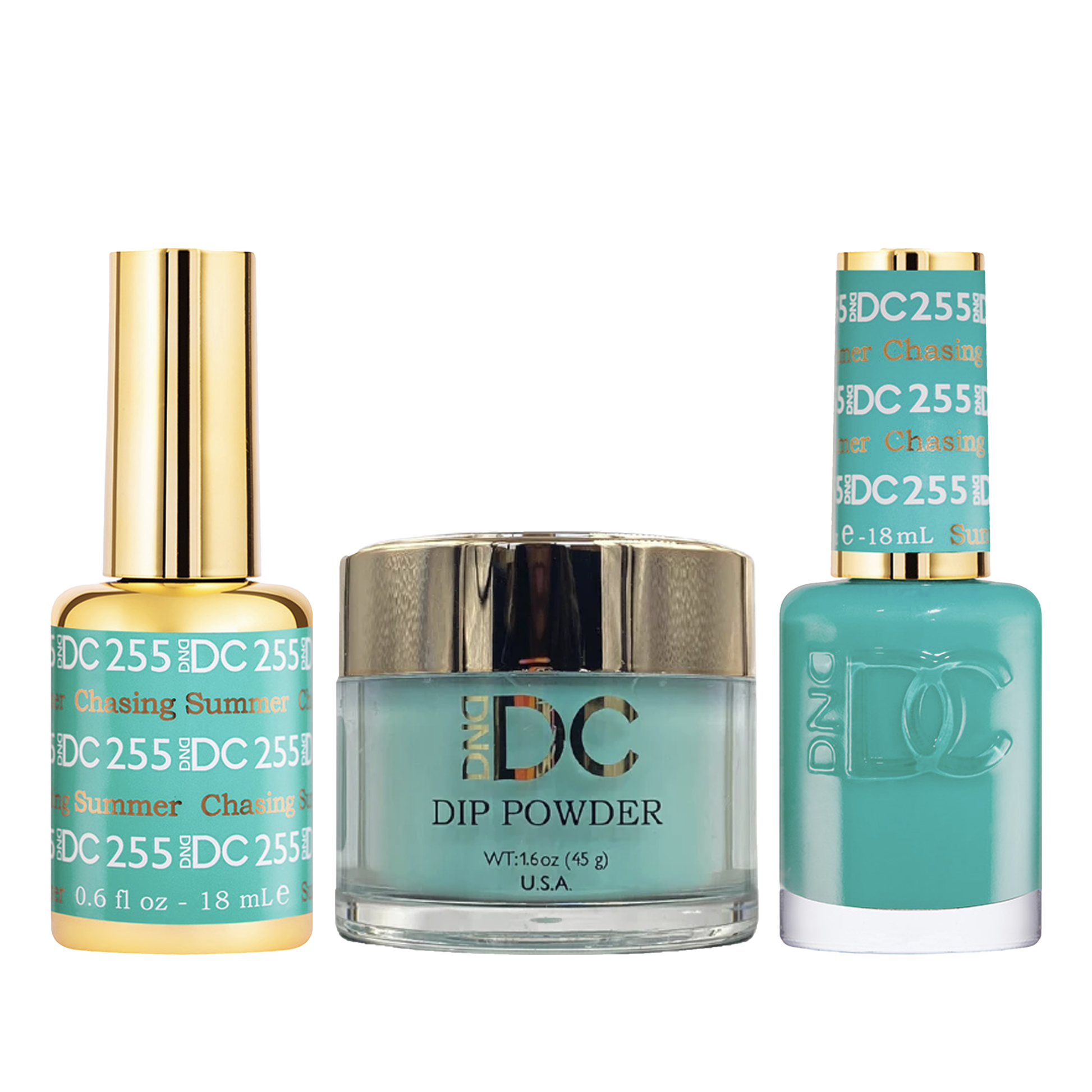Dnd dc trio - 255 chasing summer - dip polish