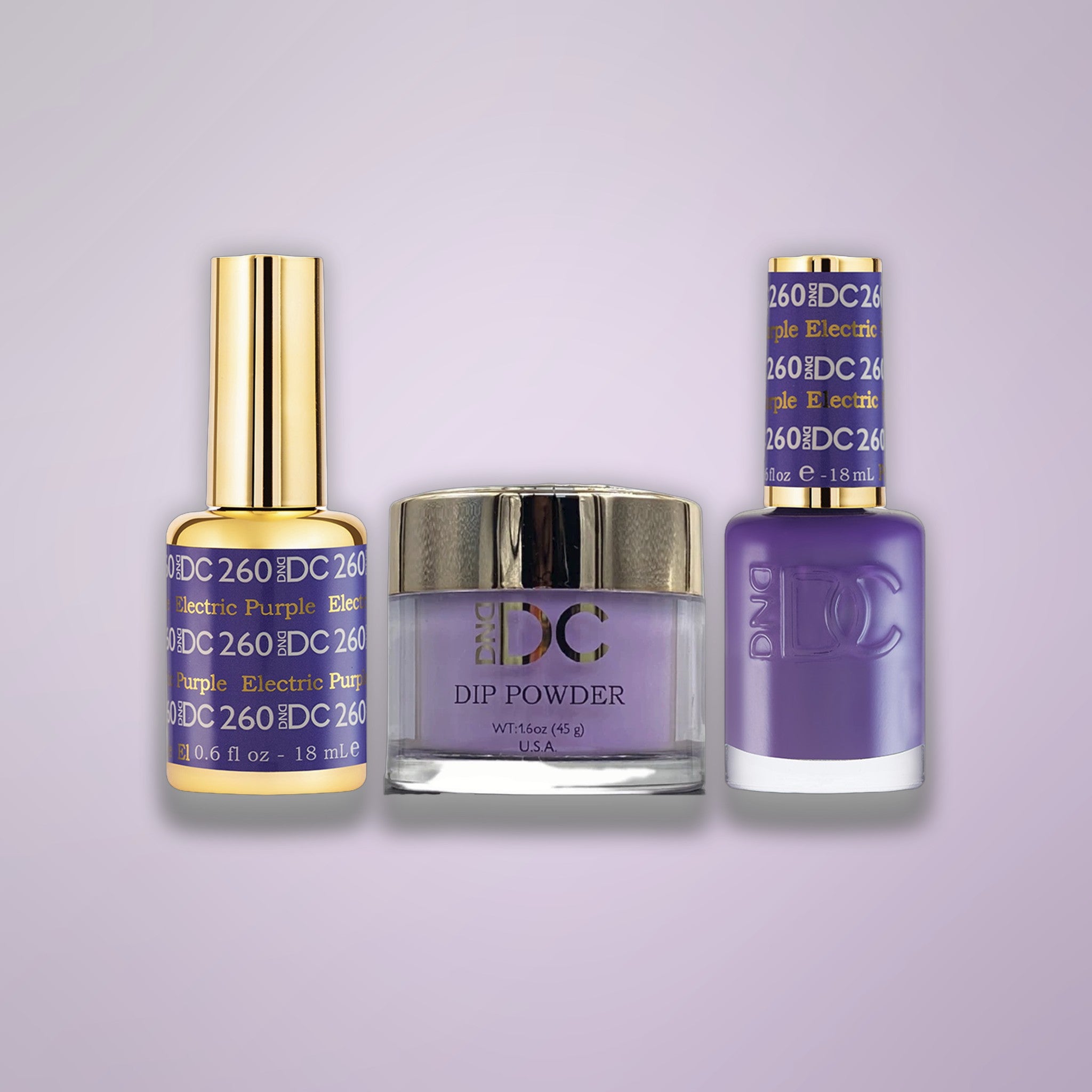 DND DC Trio - 260 Electric Purple