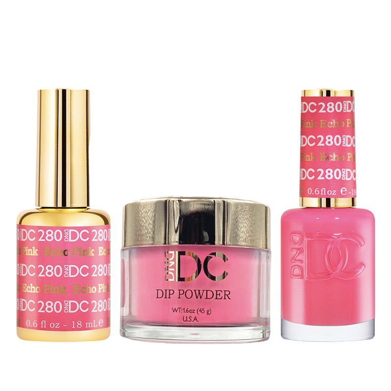 Dnd dc trio - 280 echo pink - dip polish