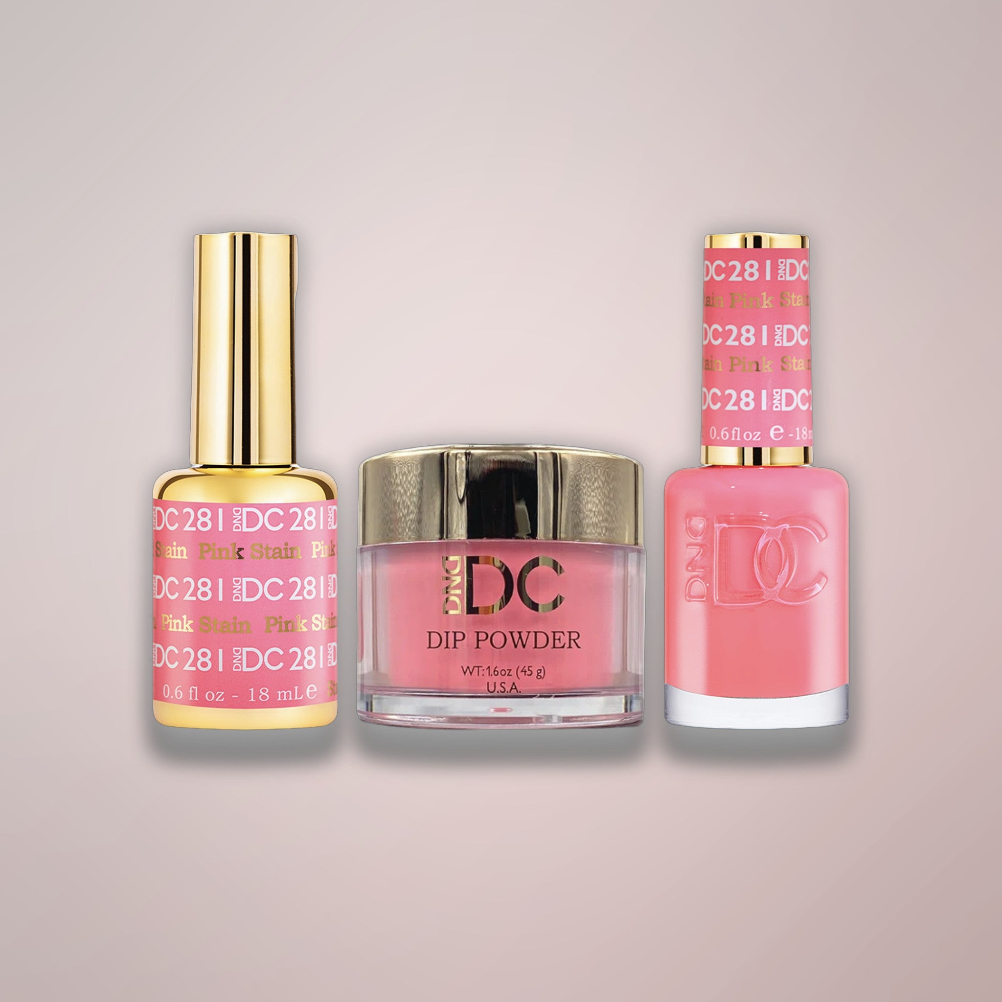 DND DC Trio - 281 Pink Stain