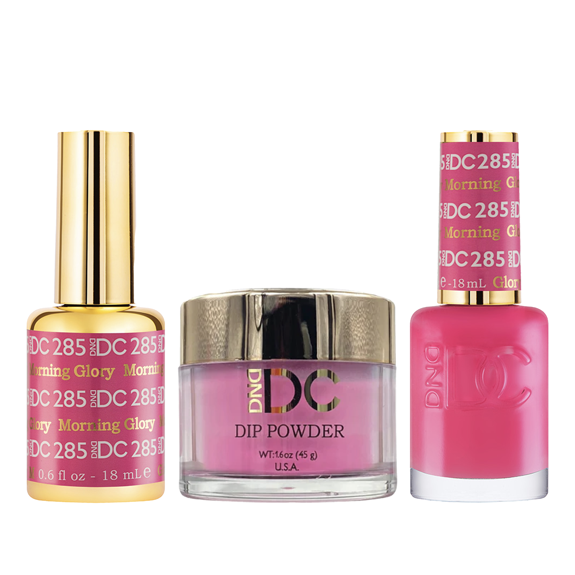 Dnd dc trio - 285 morning glory - dip polish