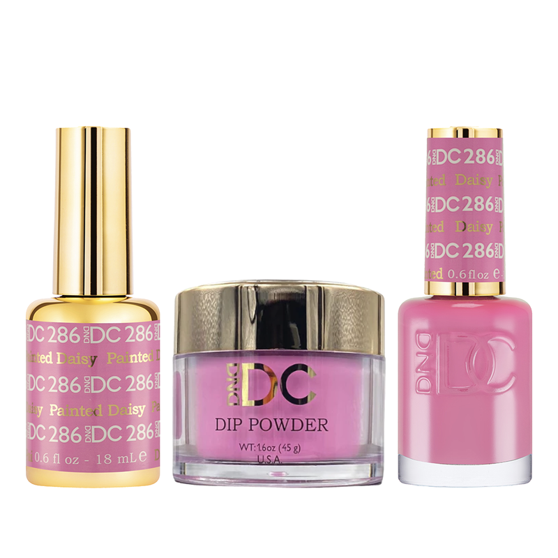 Dnd dc trio - 286 painted daisy - dip polish